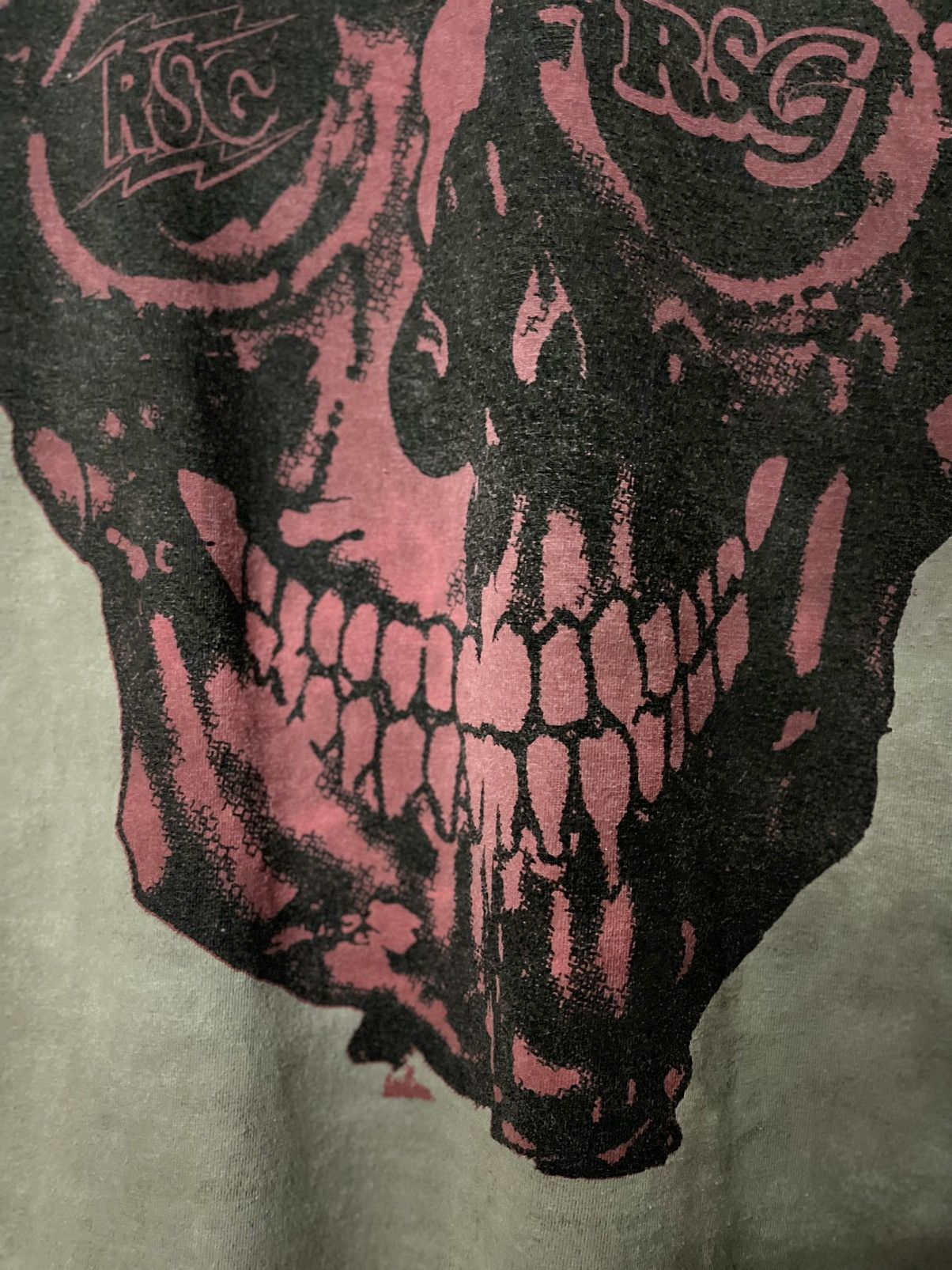 Japanese Brand Rare RNA Sweat By RNA Inc. Alternative Punk Skull Tees Size US M / EU 48-50 / 2 - 4 Thumbnail