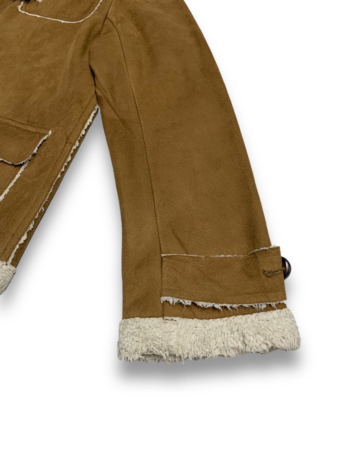 Other Japanese Brand Joky Gal Faux Suede Sherpa Hooded Dufflecoat Size M / US 6-8 / IT 42-44 - 12 Thumbnail