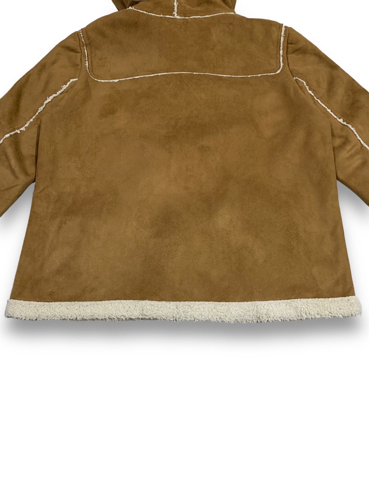 Other Japanese Brand Joky Gal Faux Suede Sherpa Hooded Dufflecoat Size M / US 6-8 / IT 42-44 - 14 Thumbnail