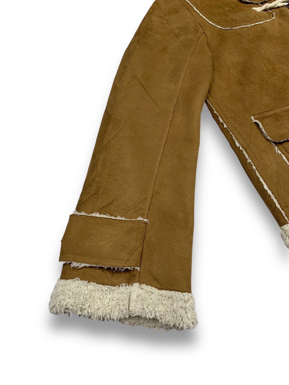 Other Japanese Brand Joky Gal Faux Suede Sherpa Hooded Dufflecoat Size M / US 6-8 / IT 42-44 - 11 Thumbnail