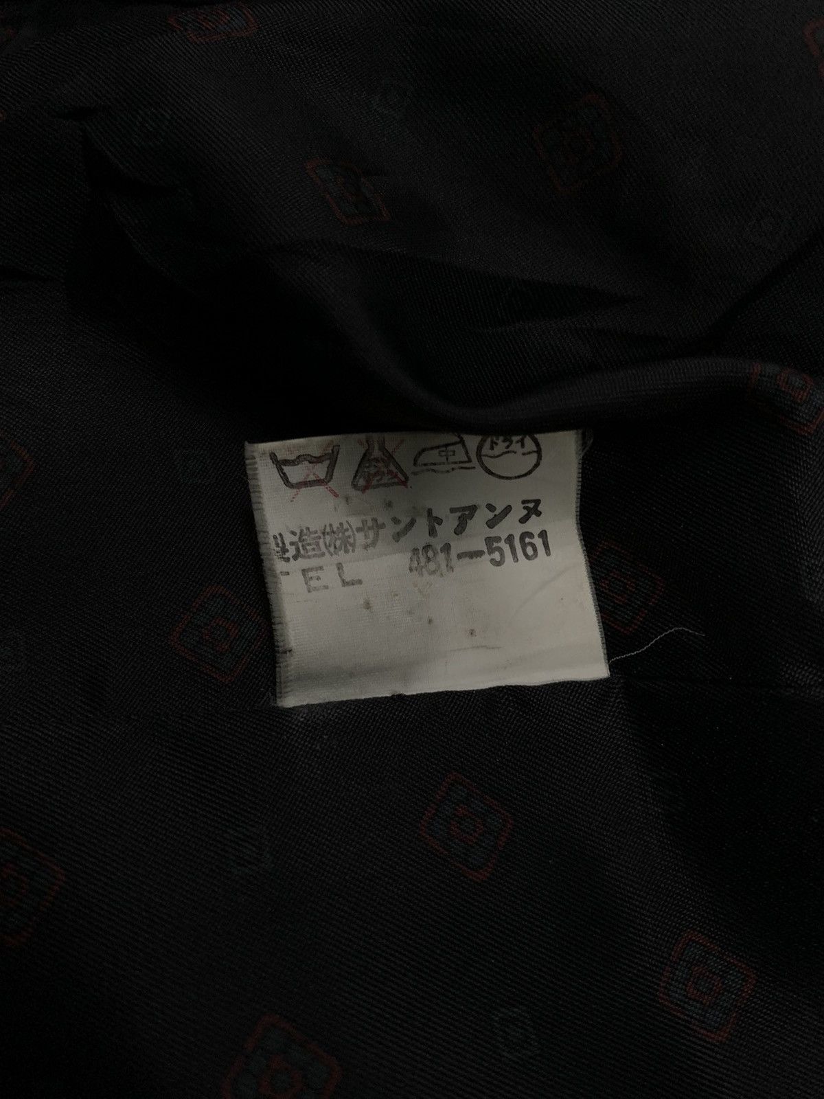 Japanese Brand Japanese Brand Sainte Anne Black Wool-Cashmere Blend Peacoat Size L / US 10 / IT 46 - 17 Thumbnail