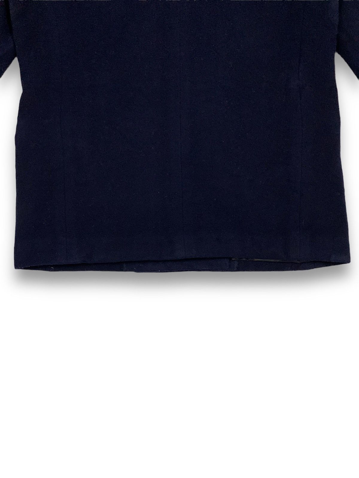 Japanese Brand Japanese Brand Sainte Anne Black Wool-Cashmere Blend Peacoat Size L / US 10 / IT 46 - 13 Thumbnail