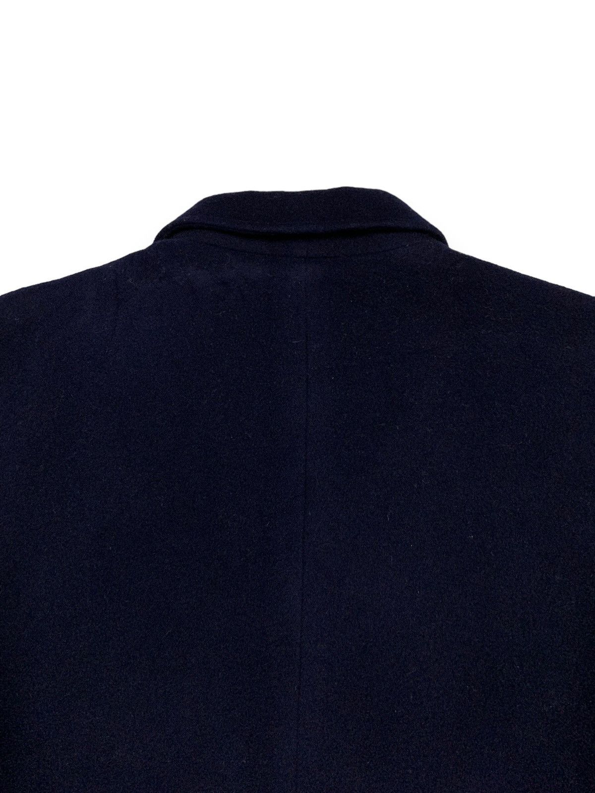 Japanese Brand Japanese Brand Sainte Anne Black Wool-Cashmere Blend Peacoat Size L / US 10 / IT 46 - 12 Thumbnail