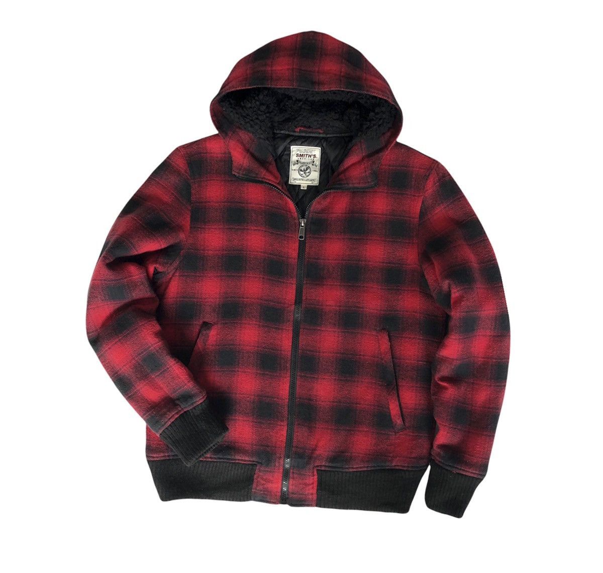 Japanese Brand Smith's American Checkered Hooded Jacket Size US M / EU 48-50 / 2 - 1 Thumbnail