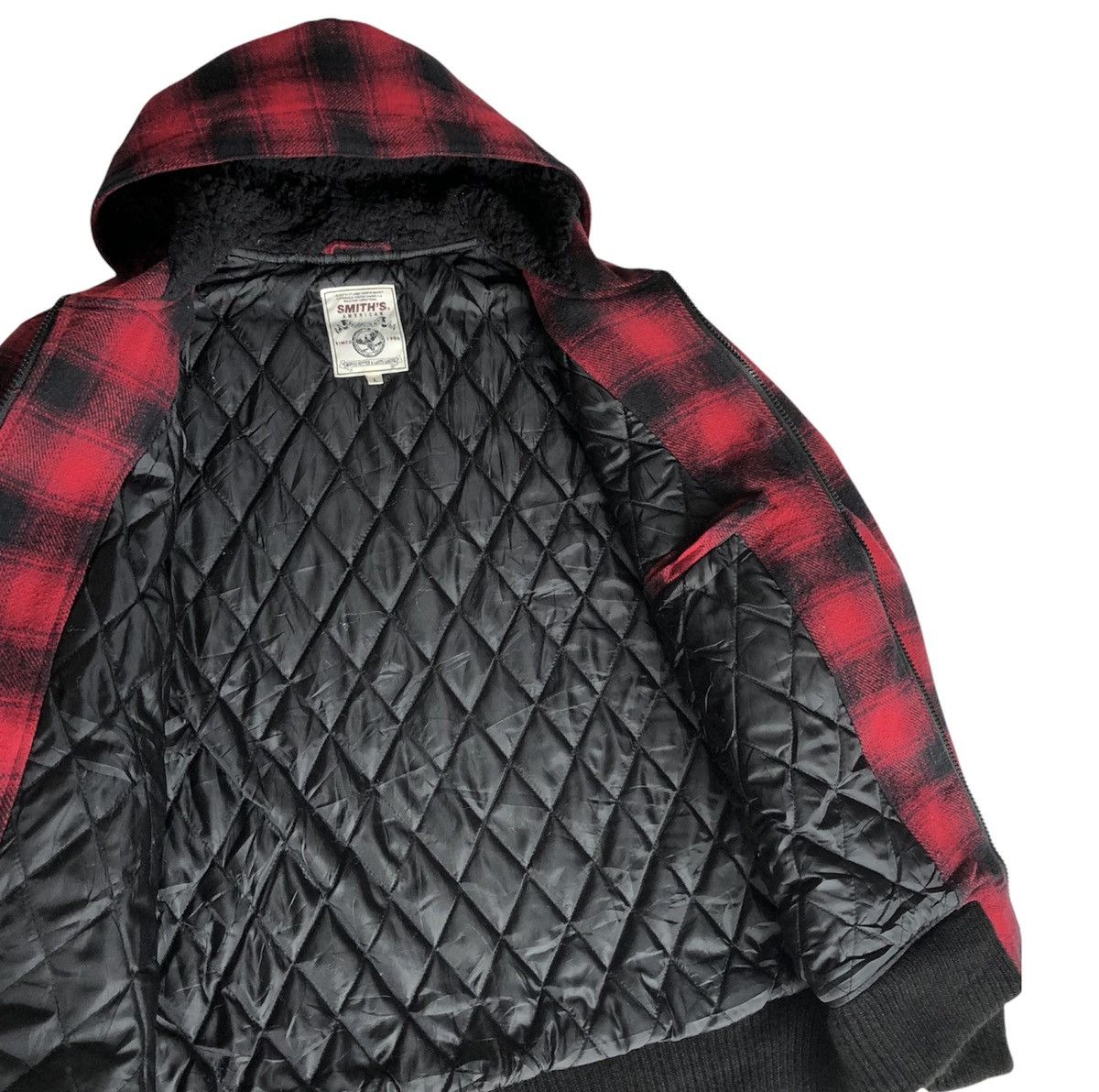 Japanese Brand Smith's American Checkered Hooded Jacket Size US M / EU 48-50 / 2 - 7 Thumbnail