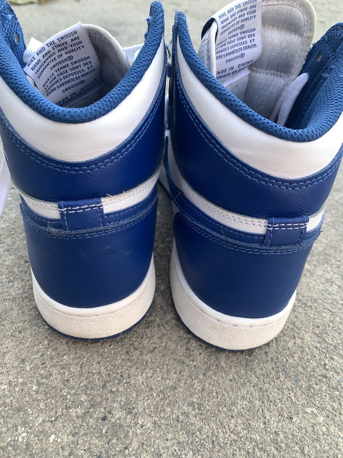Nike Nike Air Jordan 1 OG BG Storm Blue 2016 Size US 7 / EU 40 - 5 Thumbnail