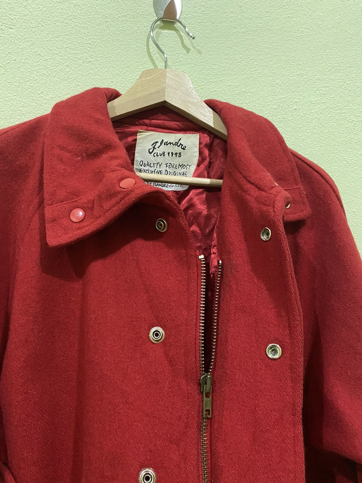 Vintage 🔥ACCEPT BINDING OFFER🔥Vintage Flandre Bomber Jacket Size US M / EU 48-50 / 2 - 11 Thumbnail