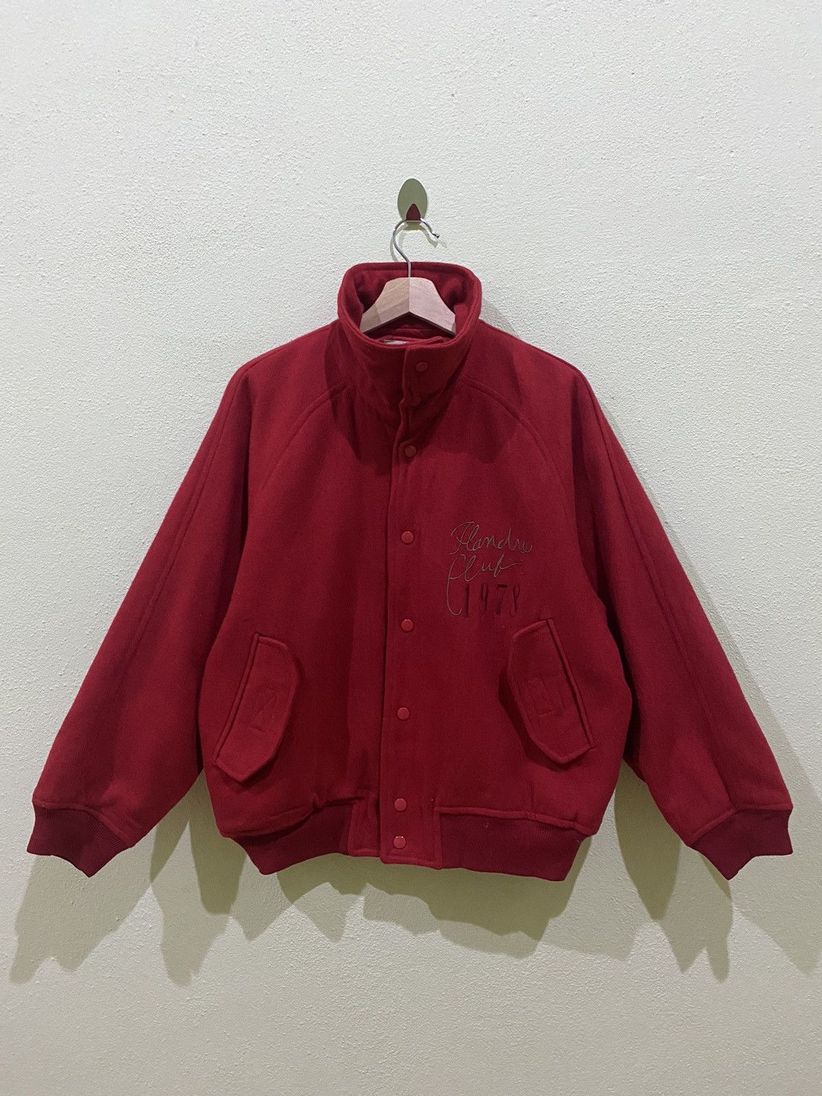 Vintage 🔥ACCEPT BINDING OFFER🔥Vintage Flandre Bomber Jacket Size US M / EU 48-50 / 2 - 3 Thumbnail
