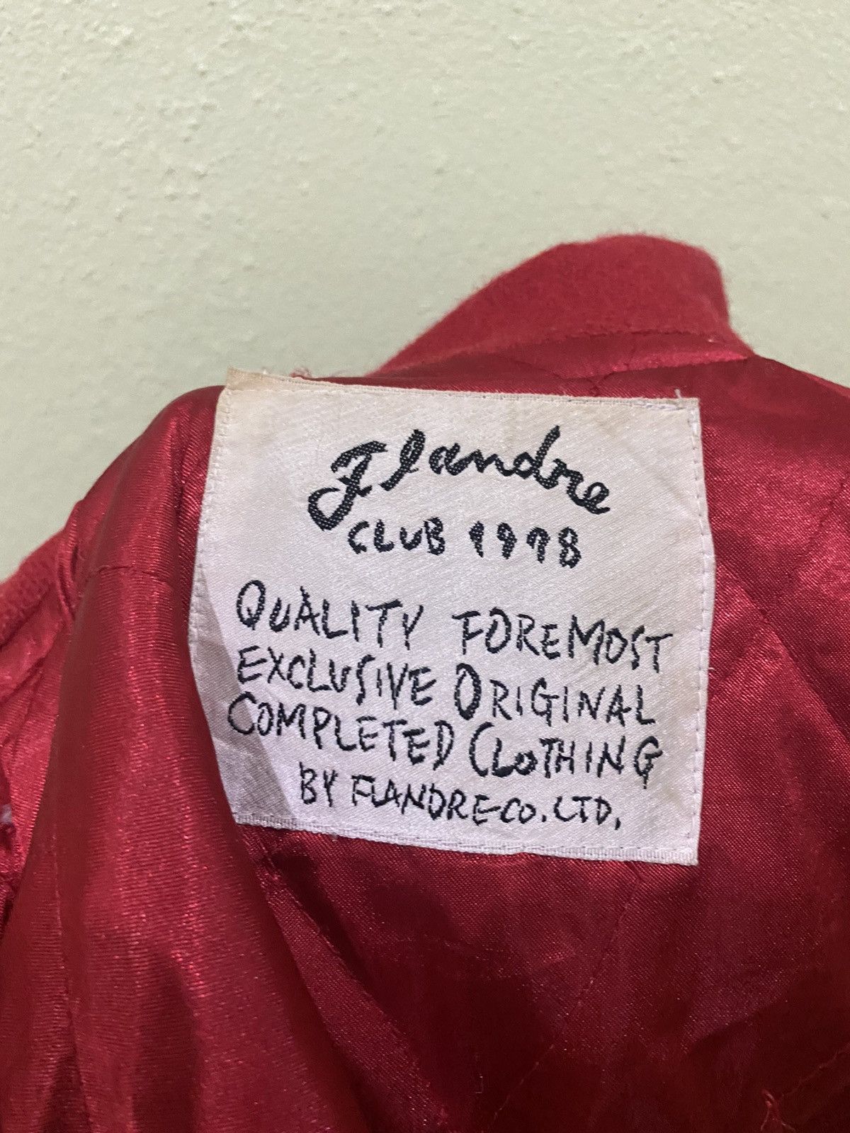 Vintage 🔥ACCEPT BINDING OFFER🔥Vintage Flandre Bomber Jacket Size US M / EU 48-50 / 2 - 13 Thumbnail