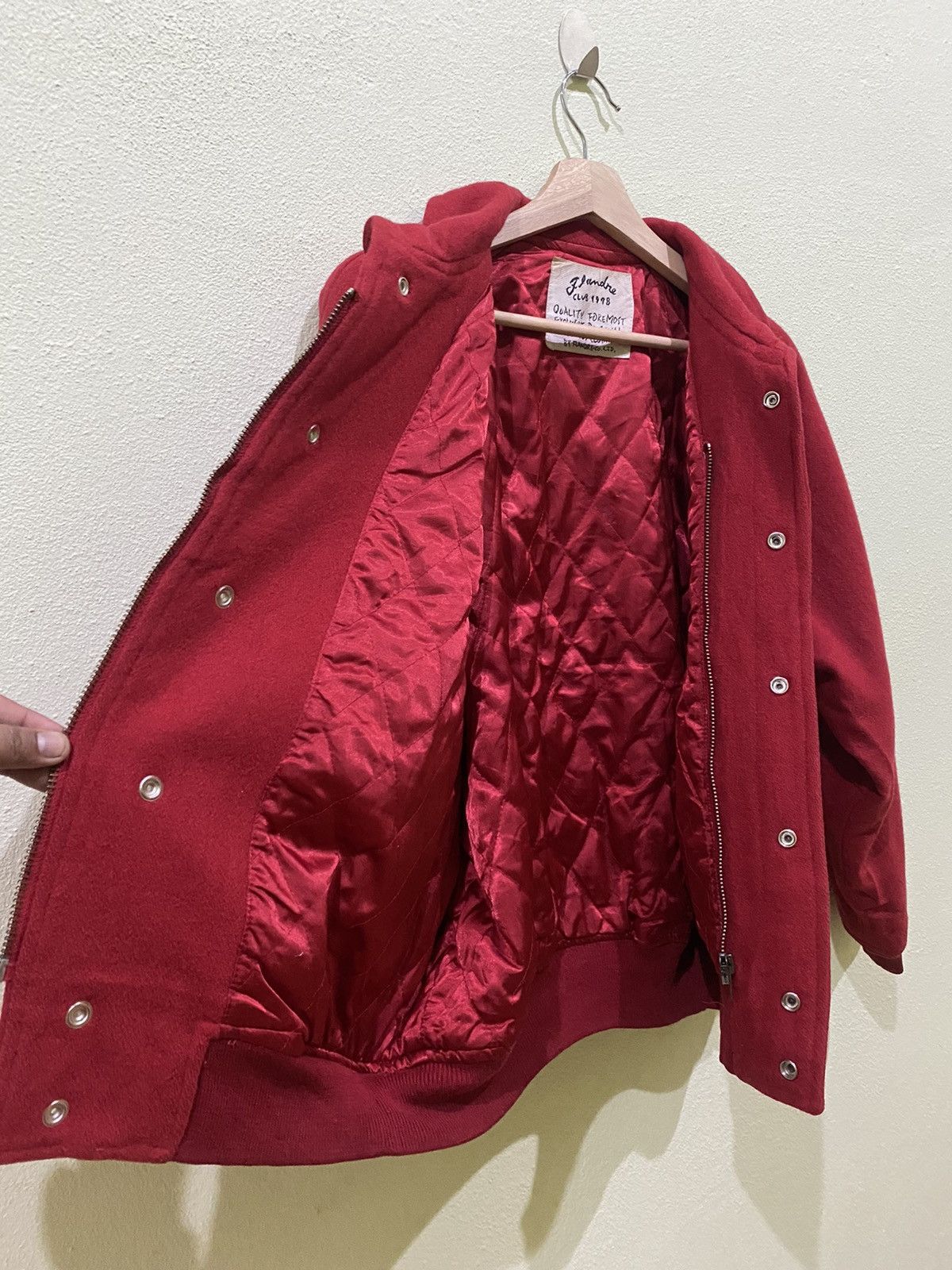 Vintage 🔥ACCEPT BINDING OFFER🔥Vintage Flandre Bomber Jacket Size US M / EU 48-50 / 2 - 12 Thumbnail