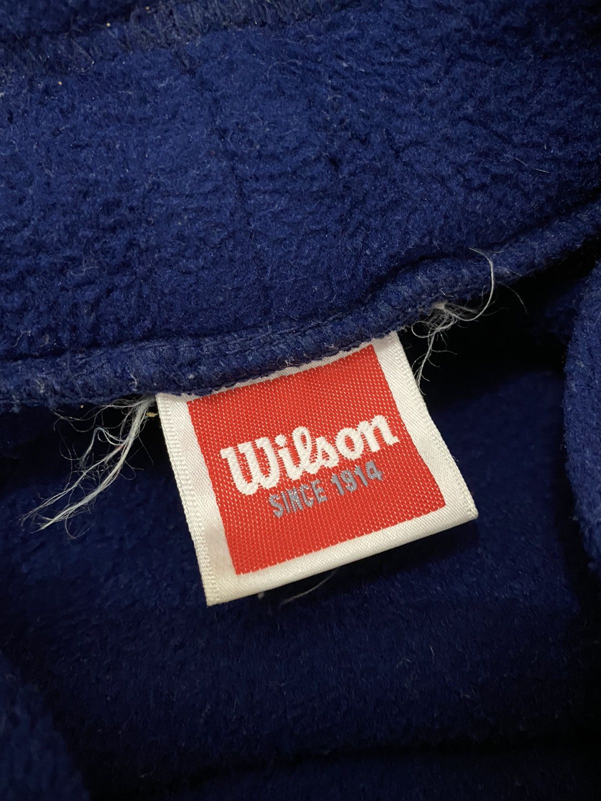 Polartec × Vintage × Wilson Vintage Wilson Big Logo Sweater Size US L / EU 52-54 / 3 - 8 Thumbnail
