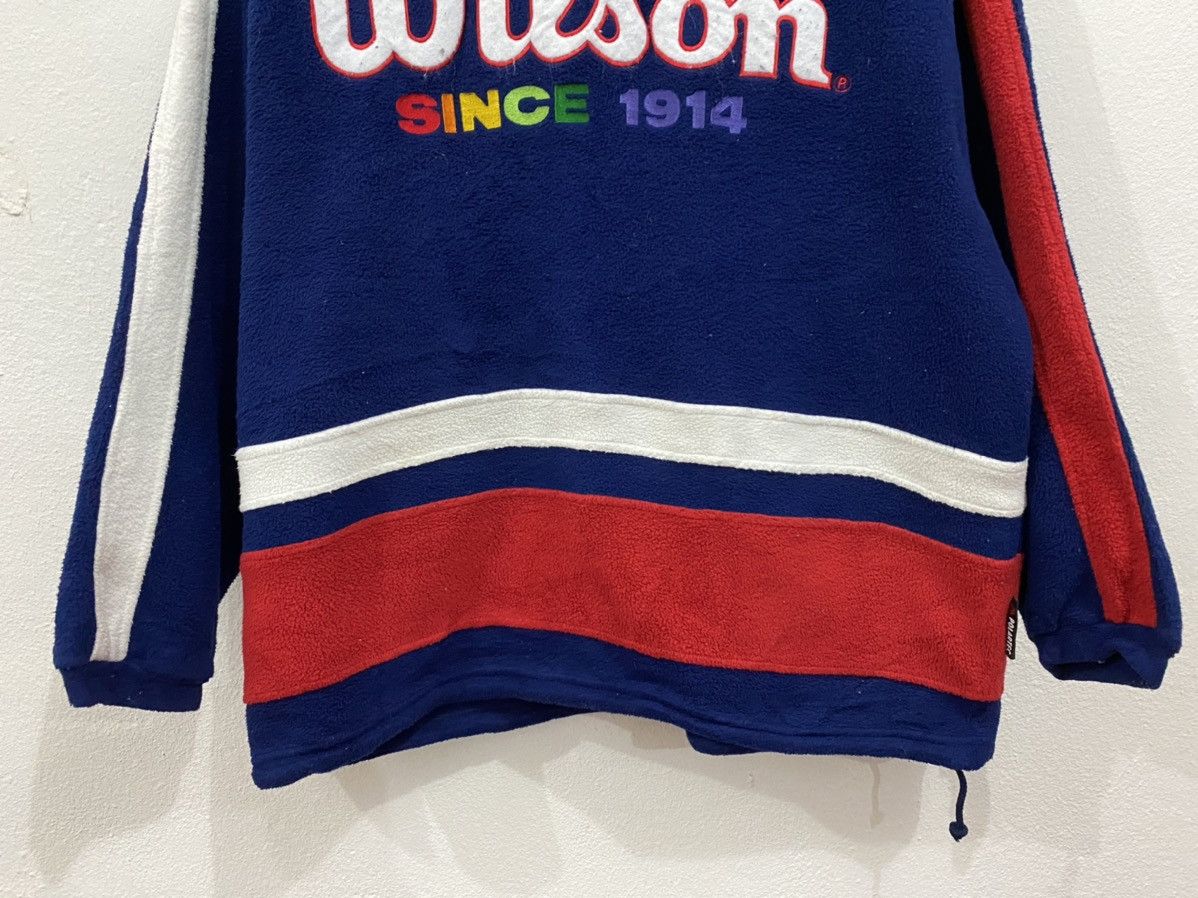 Polartec × Vintage × Wilson Vintage Wilson Big Logo Sweater Size US L / EU 52-54 / 3 - 4 Thumbnail