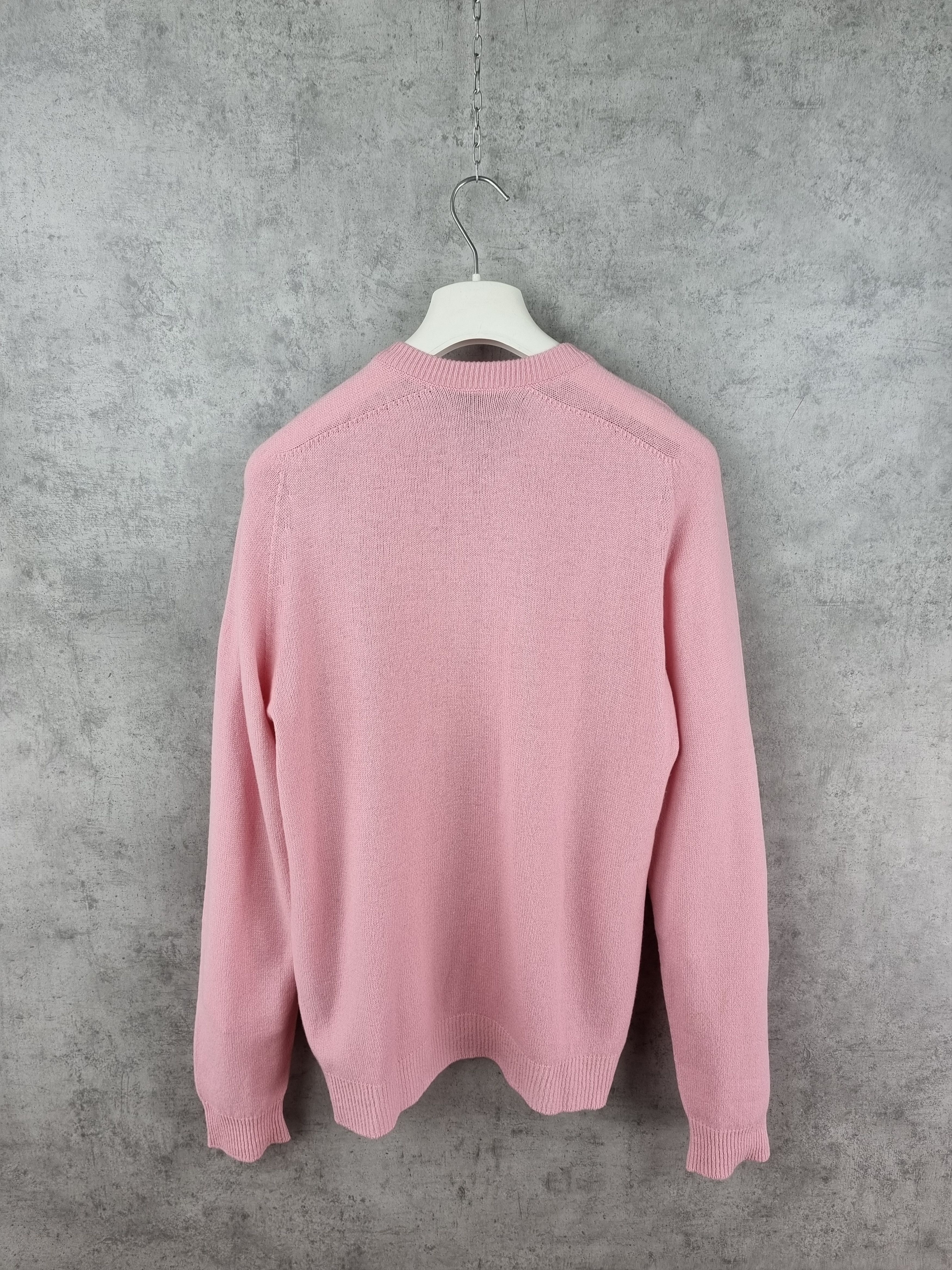 Nike × Vintage Rare 90s NIKE Golf Wool Pink Sweater GOLF WANG Style Size US M / EU 48-50 / 2 - 9 Thumbnail
