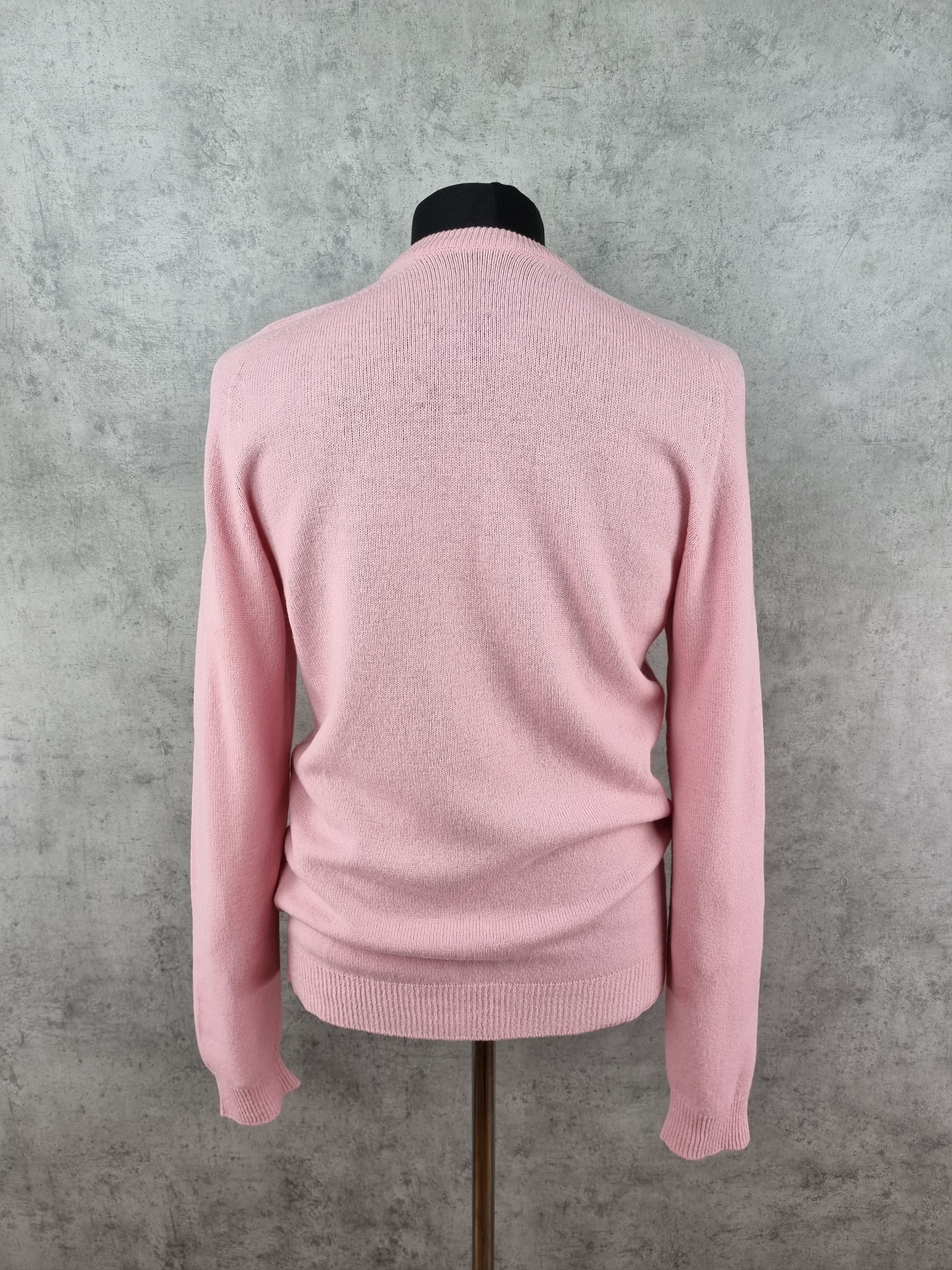 Nike × Vintage Rare 90s NIKE Golf Wool Pink Sweater GOLF WANG Style Size US M / EU 48-50 / 2 - 8 Thumbnail