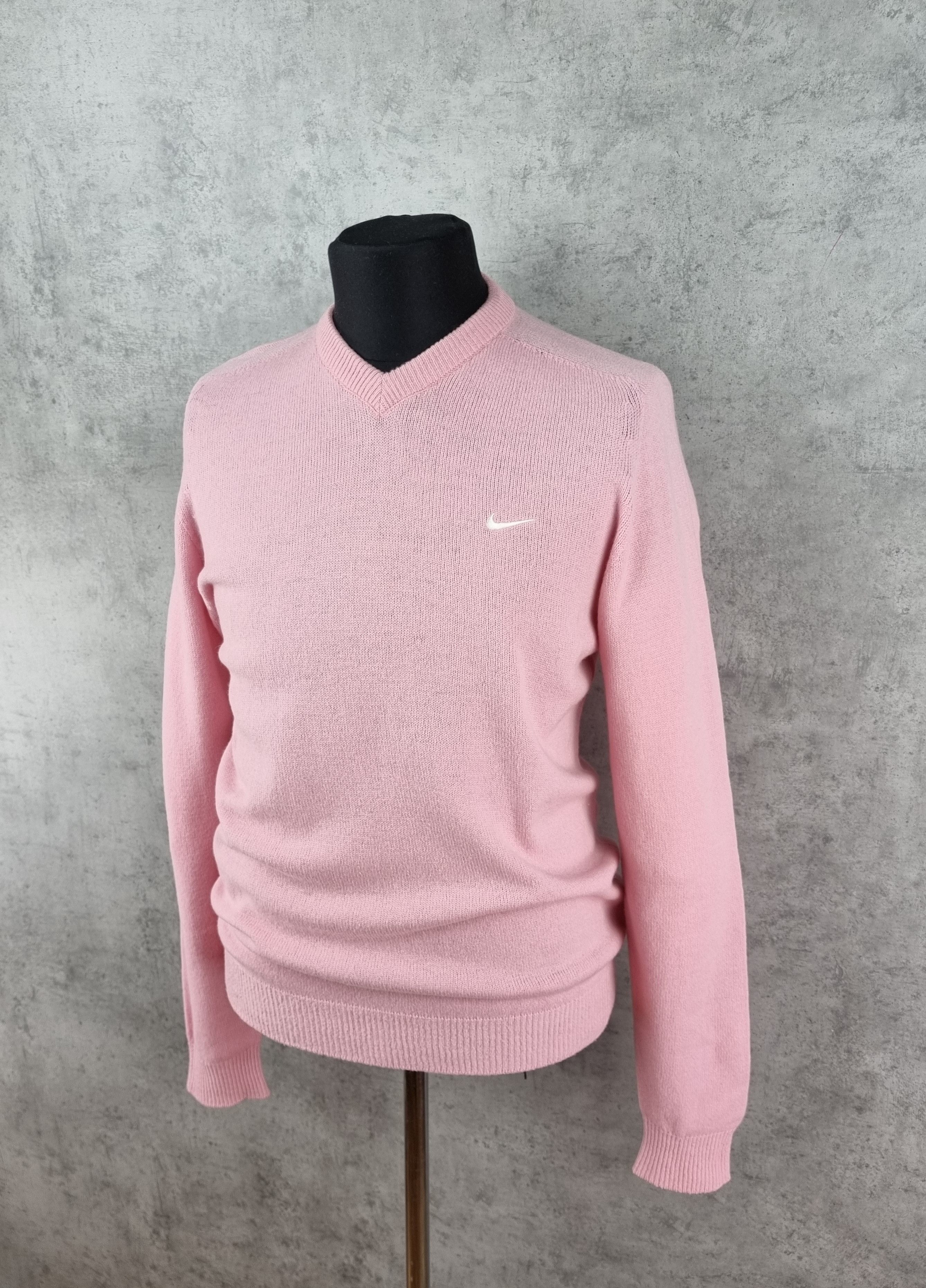 Nike × Vintage Rare 90s NIKE Golf Wool Pink Sweater GOLF WANG Style Size US M / EU 48-50 / 2 - 17 Thumbnail