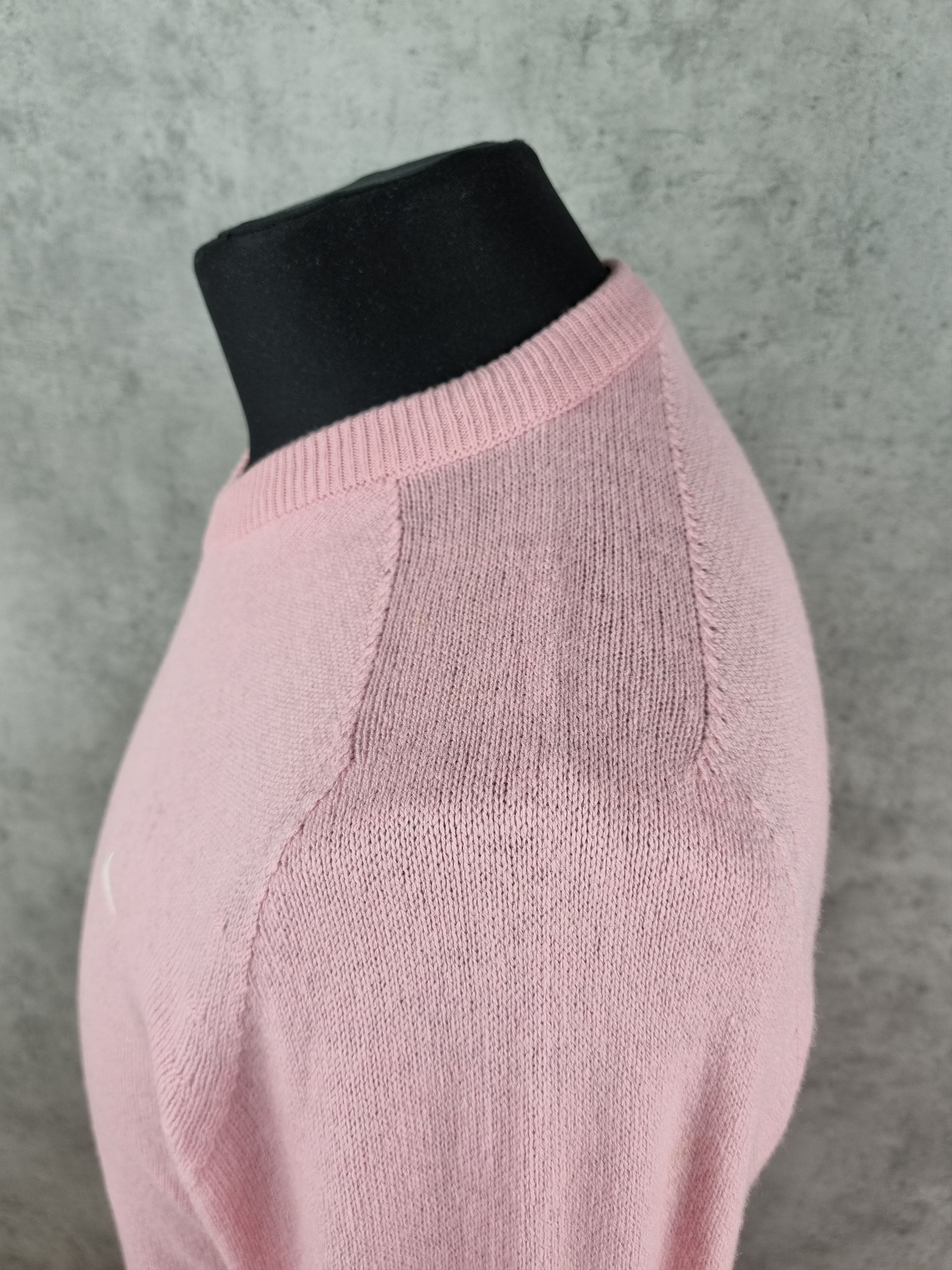 Nike × Vintage Rare 90s NIKE Golf Wool Pink Sweater GOLF WANG Style Size US M / EU 48-50 / 2 - 10 Thumbnail