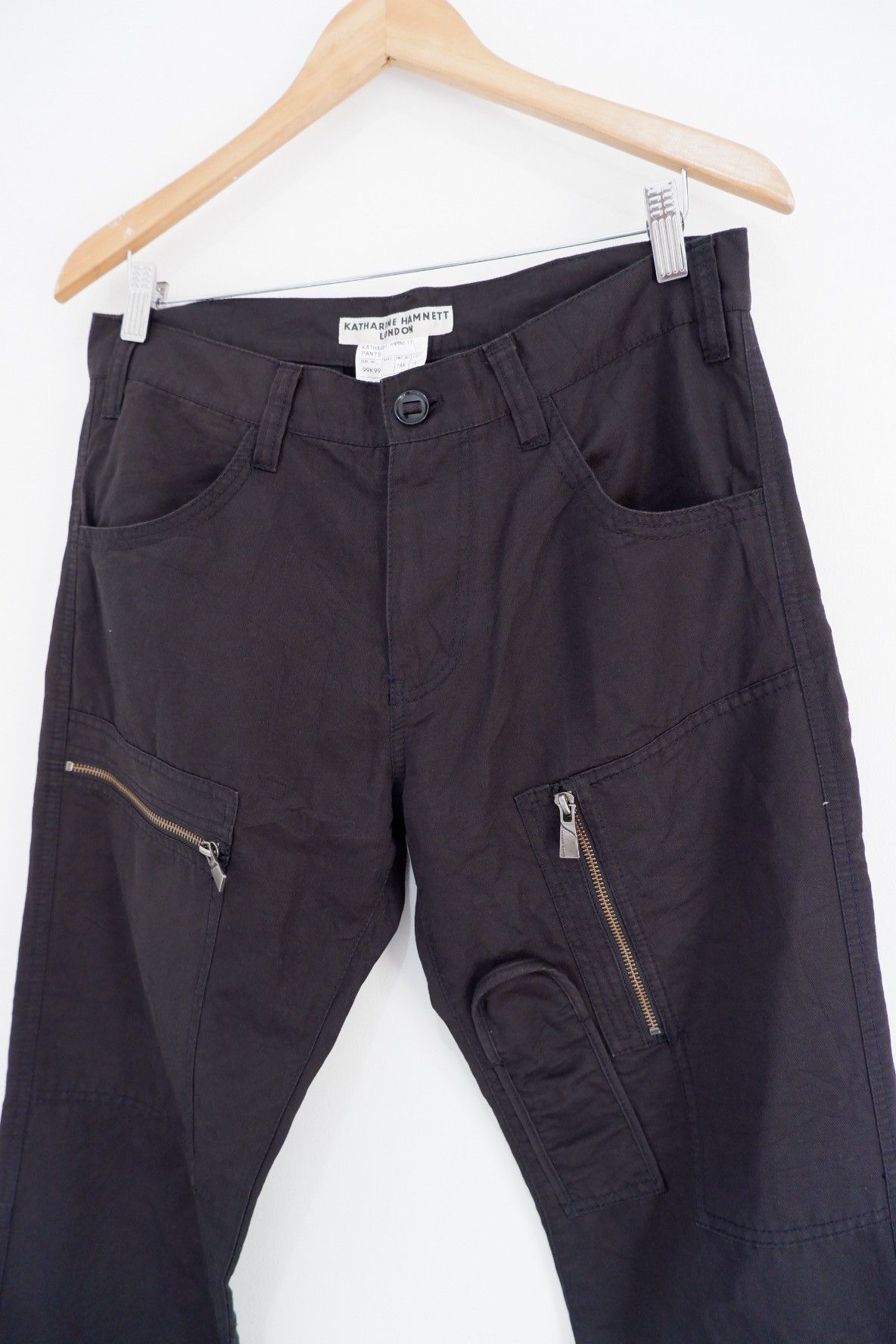 Katharine Hamnett London AW/2002 Katharine Hamnett London Flight Multipocket Pants Size US 33 - 3 Thumbnail