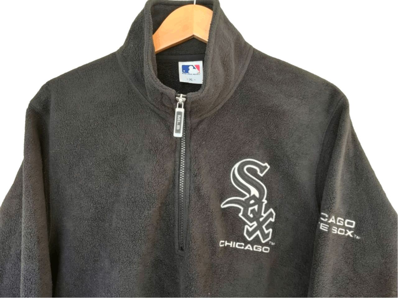 MLB MLB Chicago White Sox Fleece Sweater Size US XL / EU 56 / 4 - 3 Thumbnail