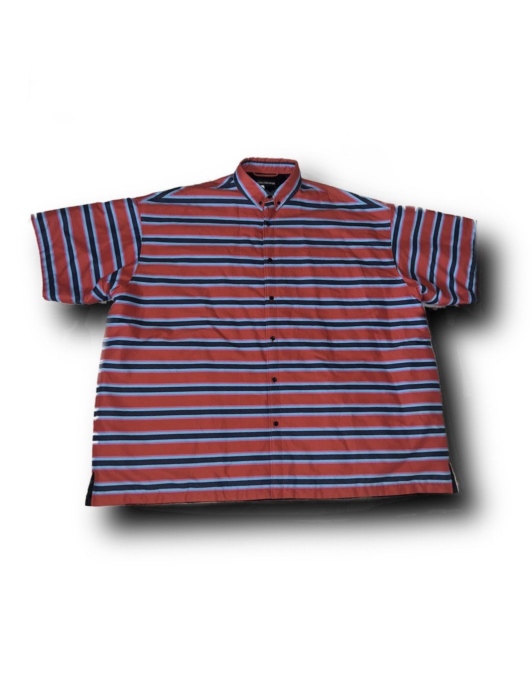 Balenciaga Balenciaga Over-sized Striped Button Up Size US M / EU 48-50 / 2 - 1 Thumbnail