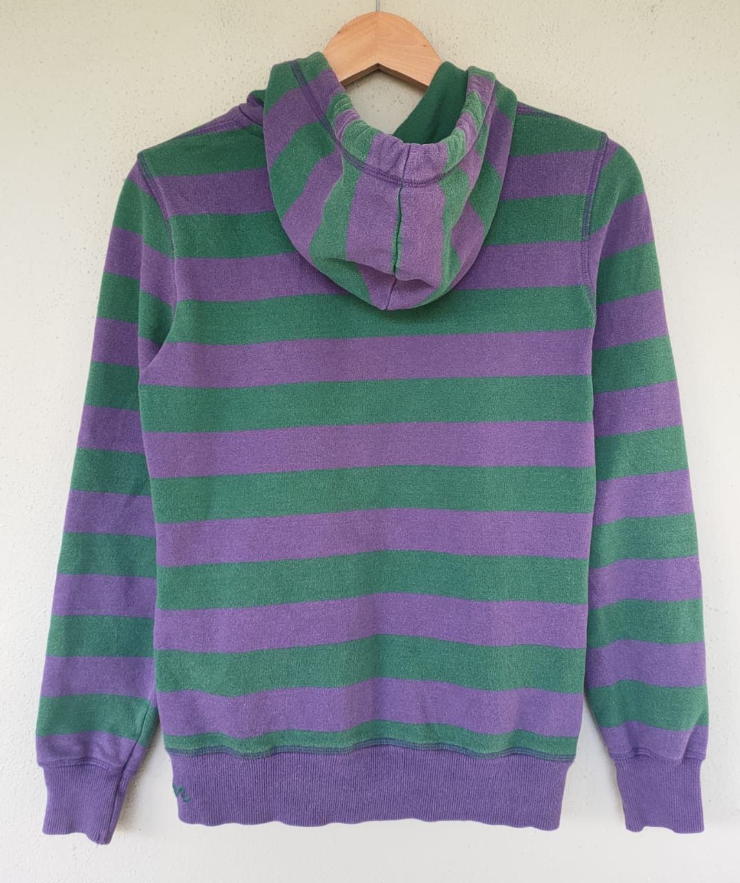 Benetton Benetton Stripes Hoodie Size S / US 4 / IT 40 - 2 Thumbnail
