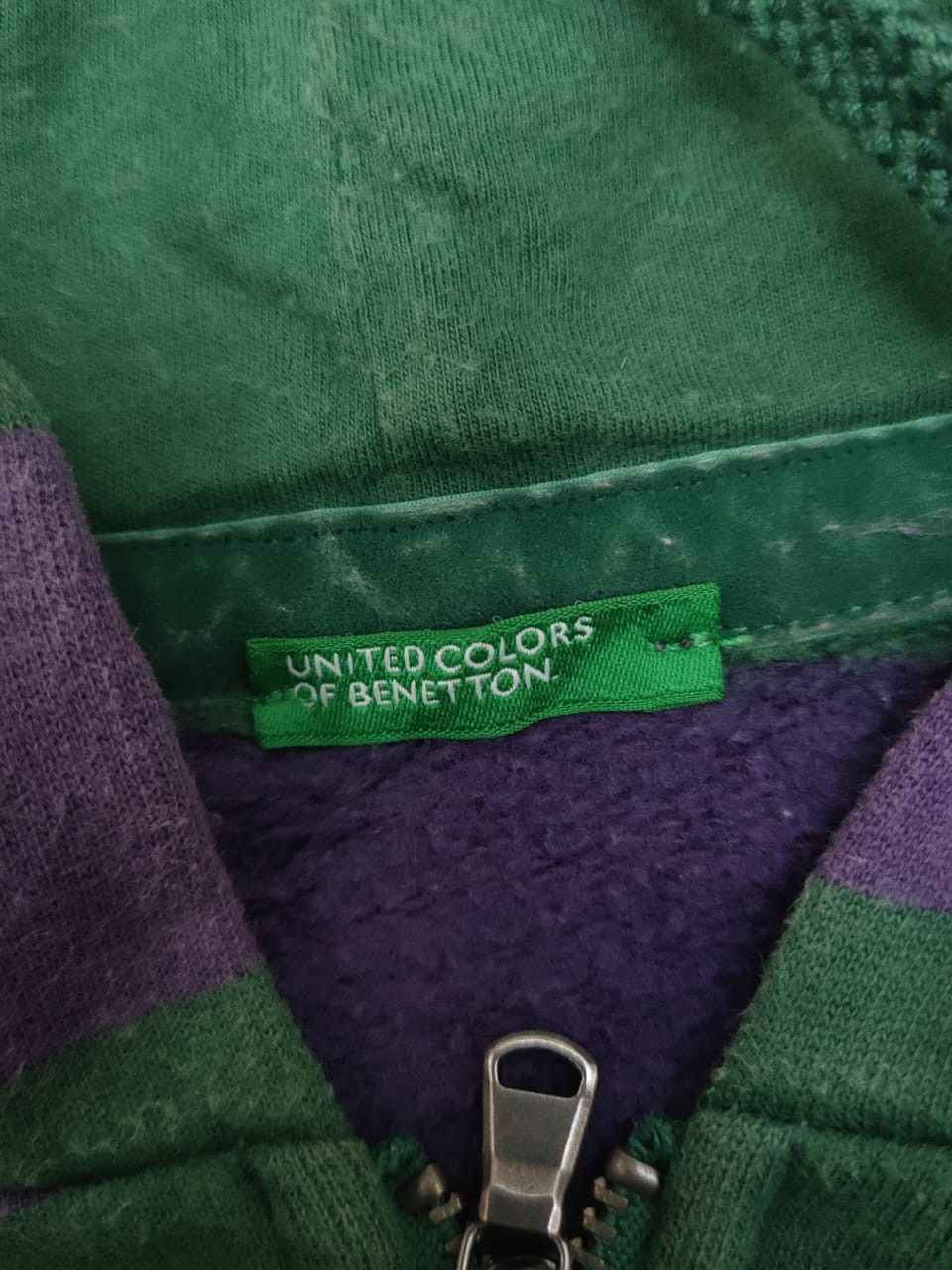 Benetton Benetton Stripes Hoodie Size S / US 4 / IT 40 - 4 Thumbnail