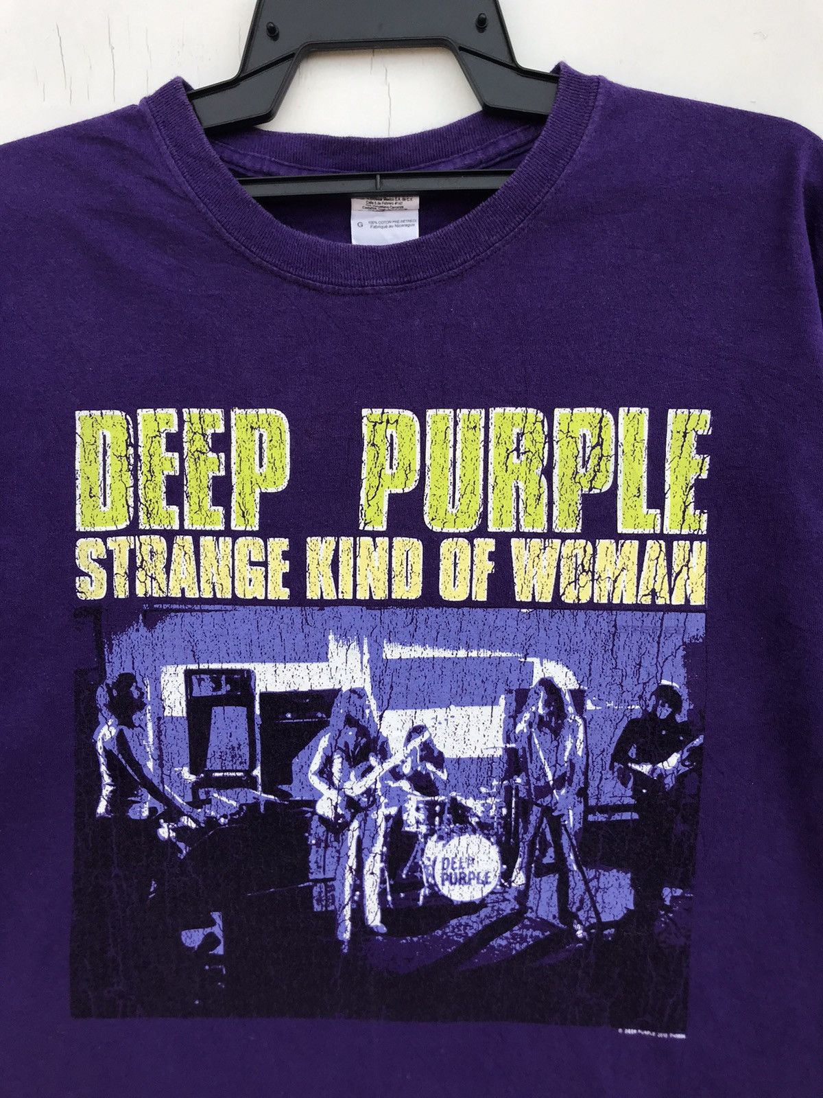 Band Tees Vintage 2010 Deep Purple Strange Kind Of Women Size US L / EU 52-54 / 3 - 4 Thumbnail