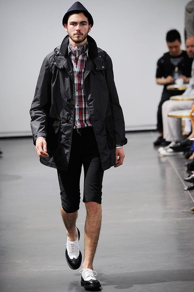 image of Junya Watanabe Ss10 Windstopper Shorts in Black, Men's (Size 30)