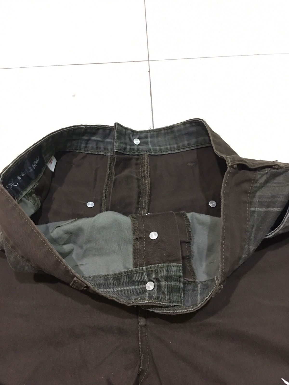 Japanese Brand TECHNO Front & Back Is same Design Trousers Pants Size US 31 - 7 Thumbnail