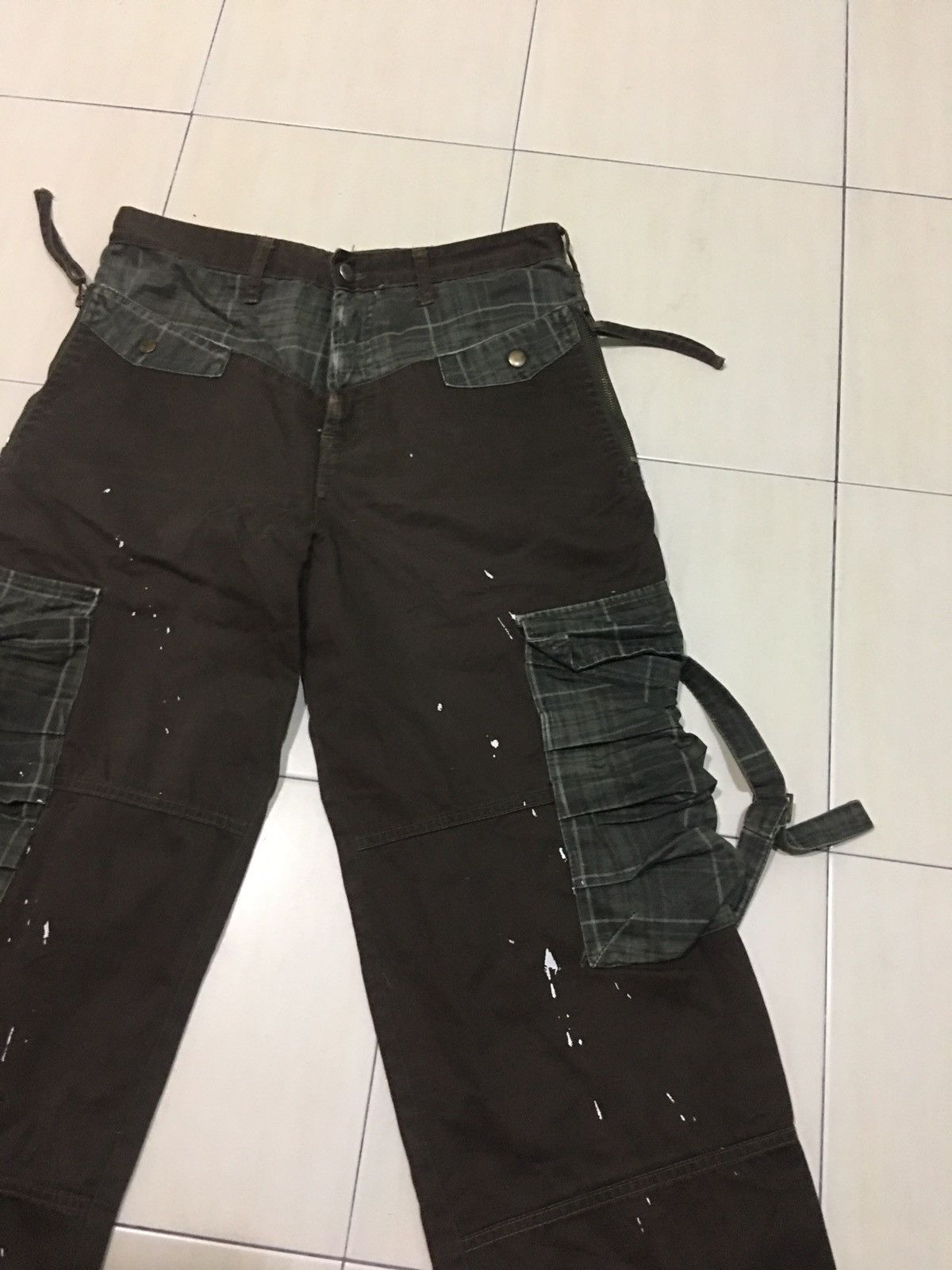 Japanese Brand TECHNO Front & Back Is same Design Trousers Pants Size US 31 - 4 Thumbnail