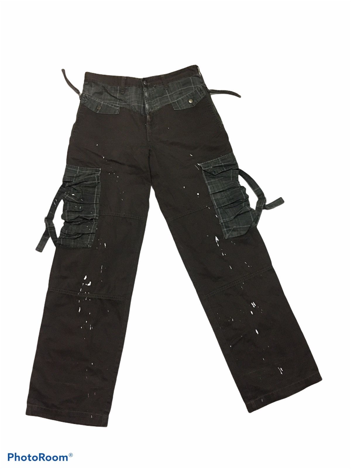 Japanese Brand TECHNO Front & Back Is same Design Trousers Pants Size US 31 - 1 Thumbnail