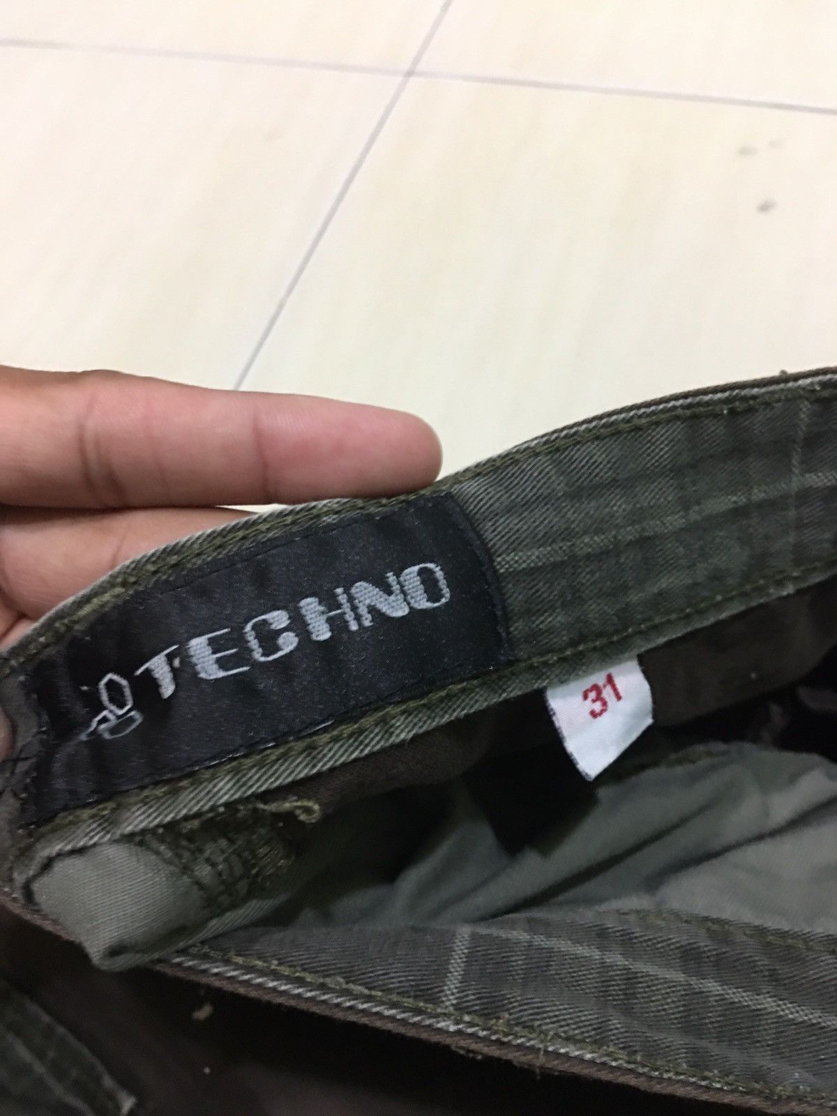 Japanese Brand TECHNO Front & Back Is same Design Trousers Pants Size US 31 - 6 Thumbnail