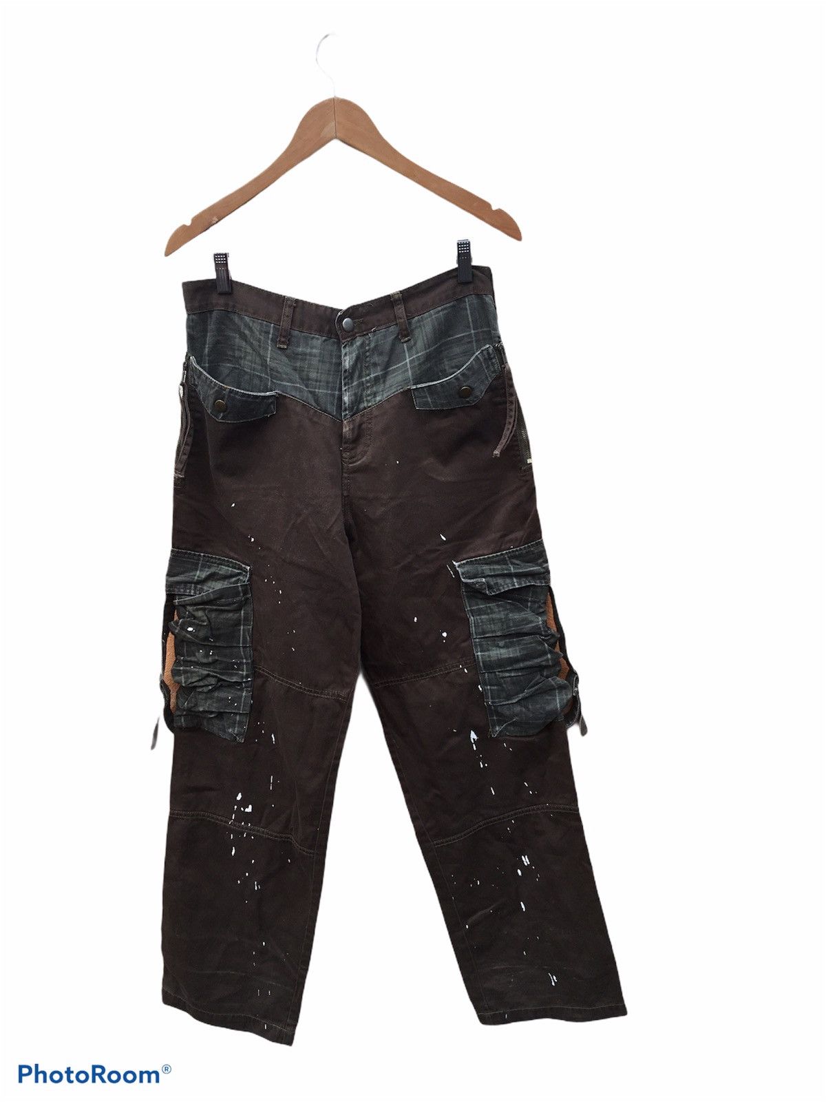 Japanese Brand TECHNO Front & Back Is same Design Trousers Pants Size US 31 - 2 Thumbnail