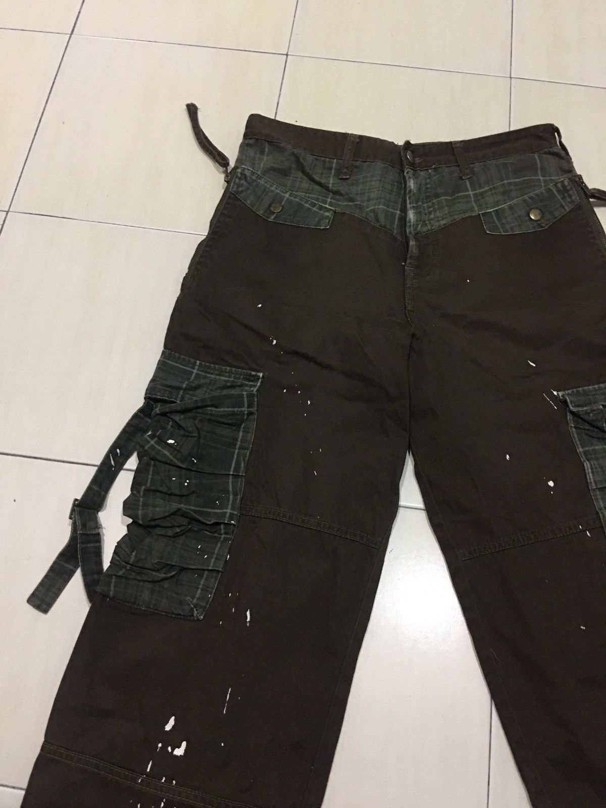 Japanese Brand TECHNO Front & Back Is same Design Trousers Pants Size US 31 - 5 Thumbnail