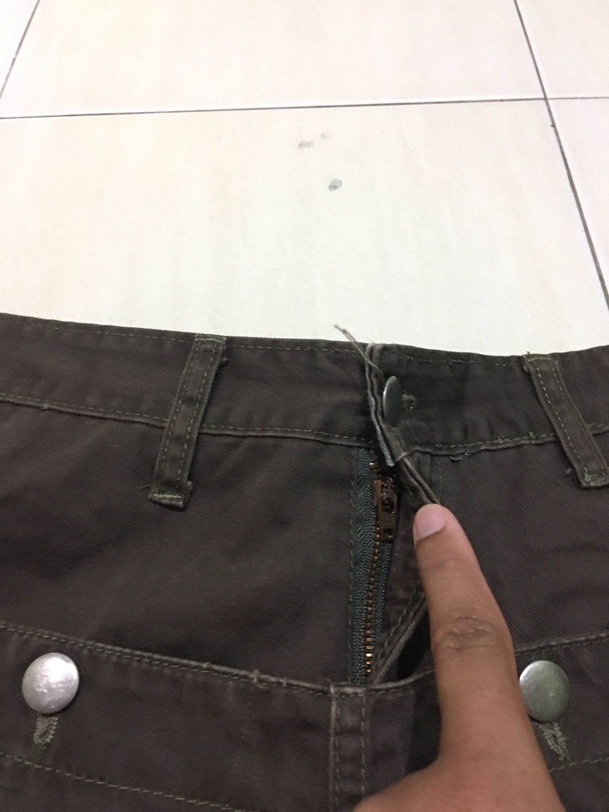 Japanese Brand TECHNO Front & Back Is same Design Trousers Pants Size US 31 - 10 Thumbnail