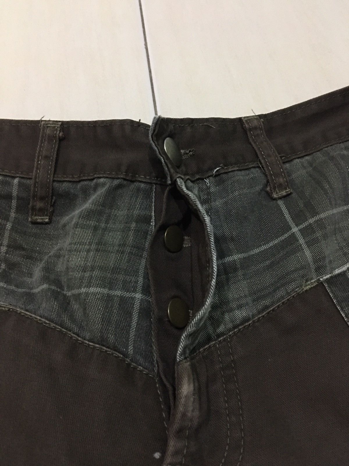 Japanese Brand TECHNO Front & Back Is same Design Trousers Pants Size US 31 - 9 Thumbnail