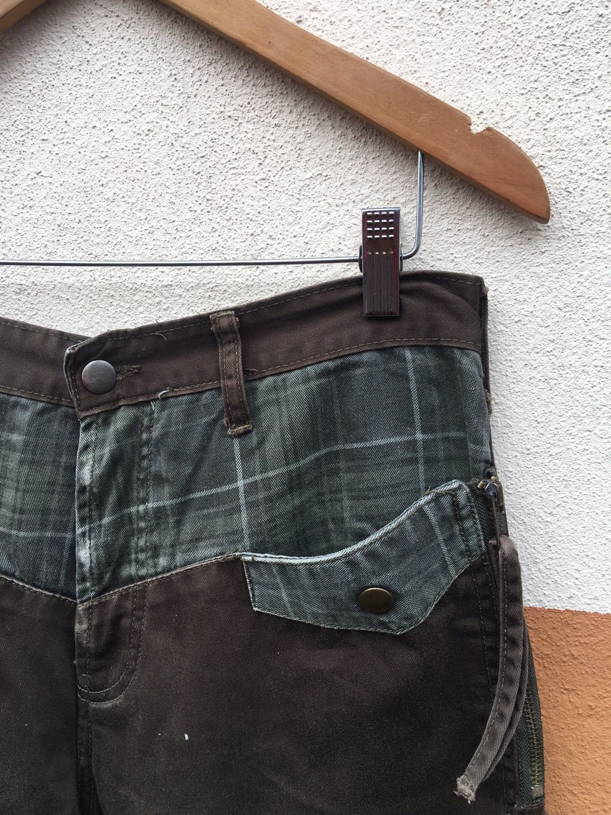 Japanese Brand TECHNO Front & Back Is same Design Trousers Pants Size US 31 - 12 Thumbnail