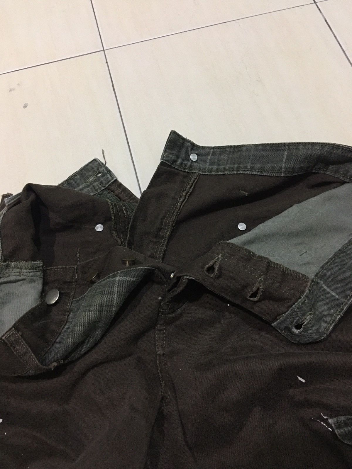 Japanese Brand TECHNO Front & Back Is same Design Trousers Pants Size US 31 - 8 Thumbnail