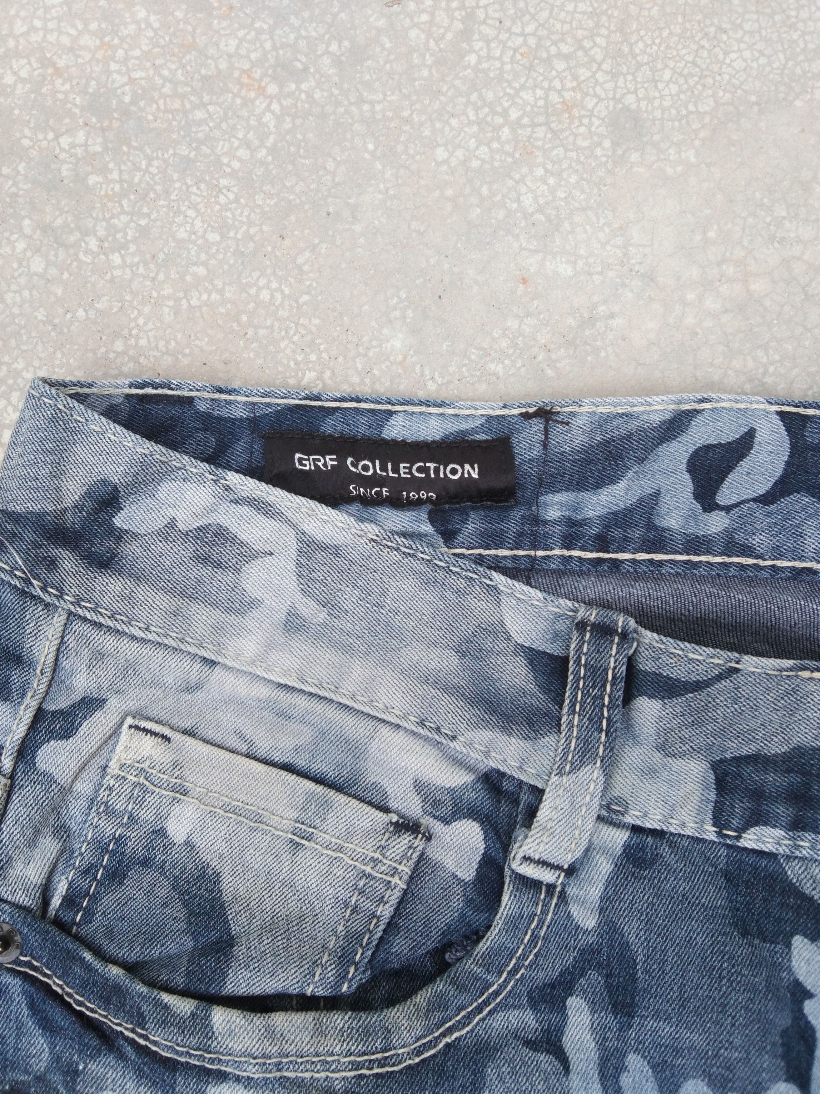 Jean GRF Korean Brand Camo Jeans Style 34x30 Size US 34 / EU 50 - 6 Thumbnail