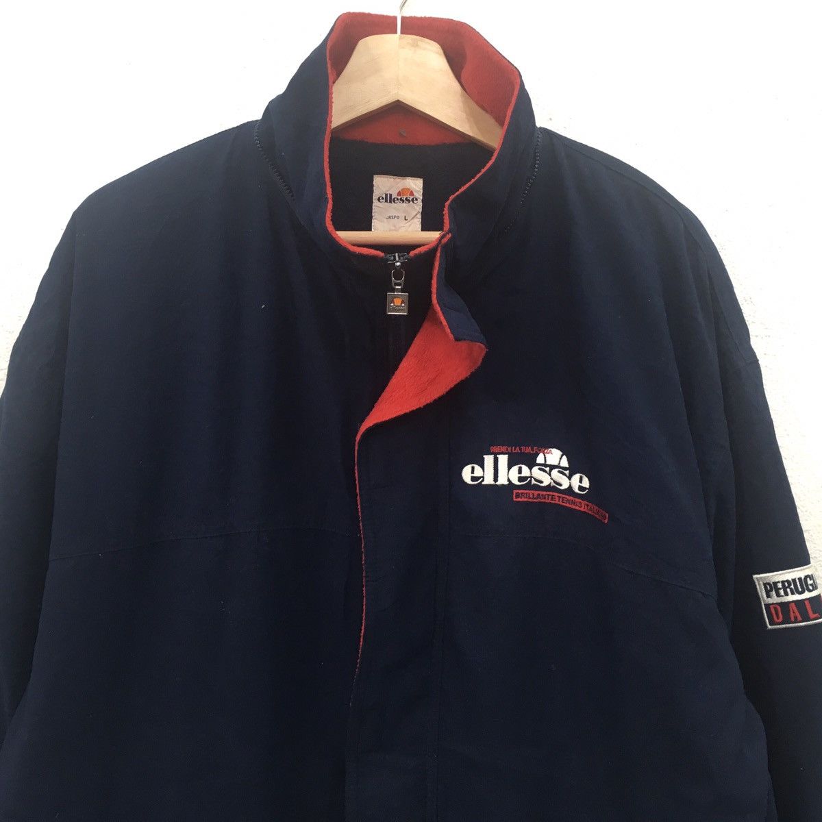 Ellesse × Vintage ELLESSE HEAVY LONG JACKET SPORTWEAR Size US L / EU 52-54 / 3 - 3 Thumbnail