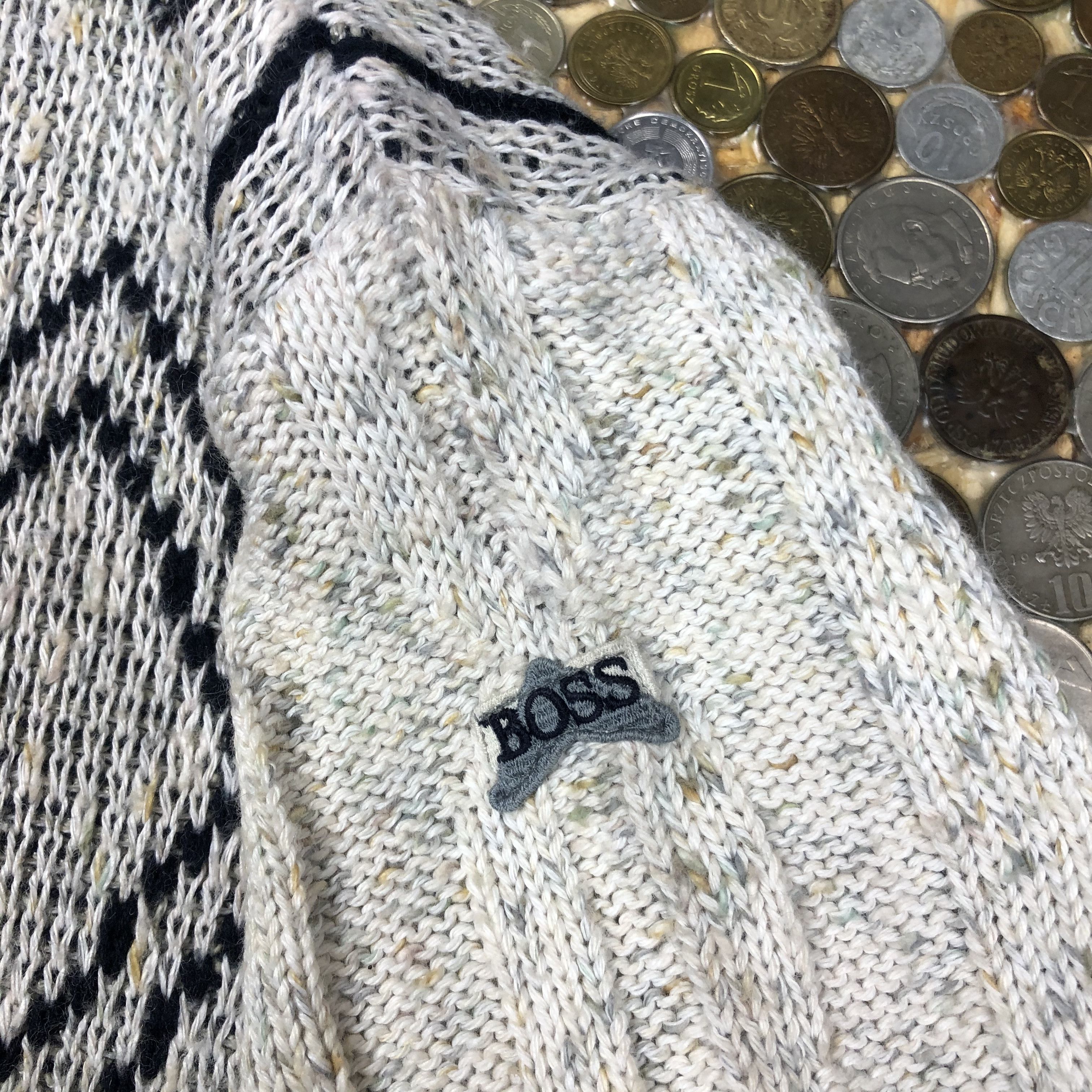 Hugo Boss Hugo Boss Vintage 90s sweater Size US XL / EU 56 / 4 - 4 Thumbnail