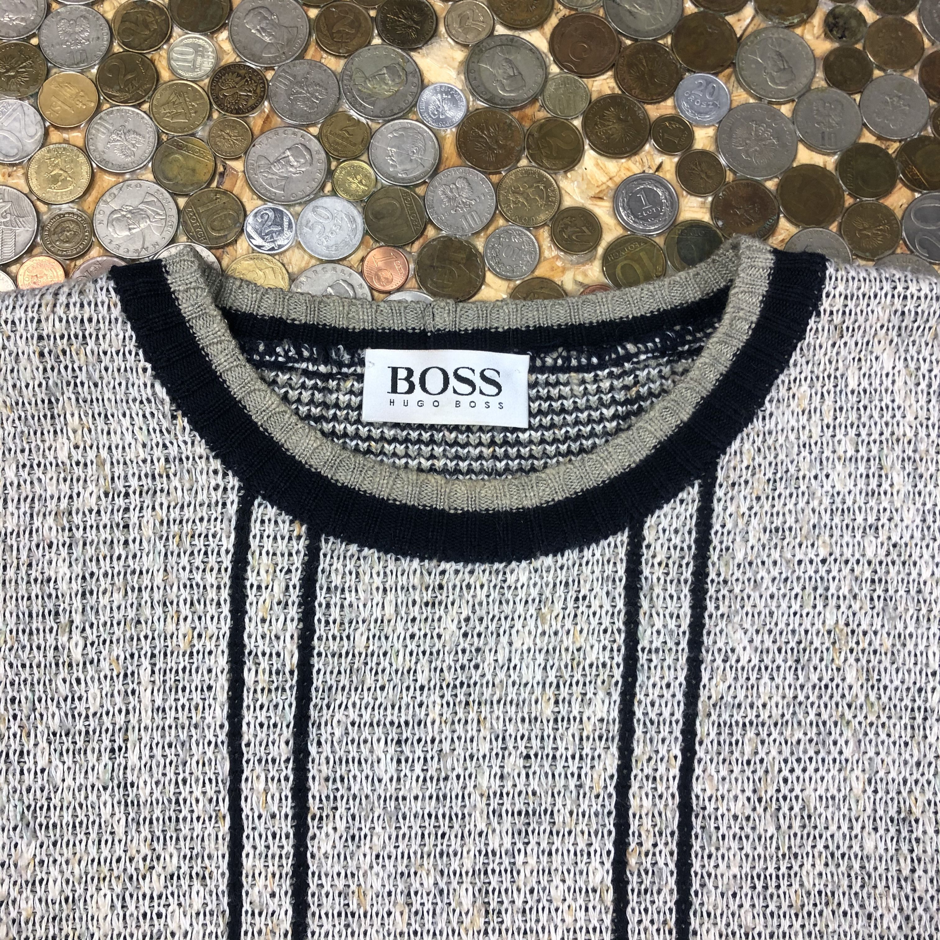 Hugo Boss Hugo Boss Vintage 90s sweater Size US XL / EU 56 / 4 - 2 Thumbnail