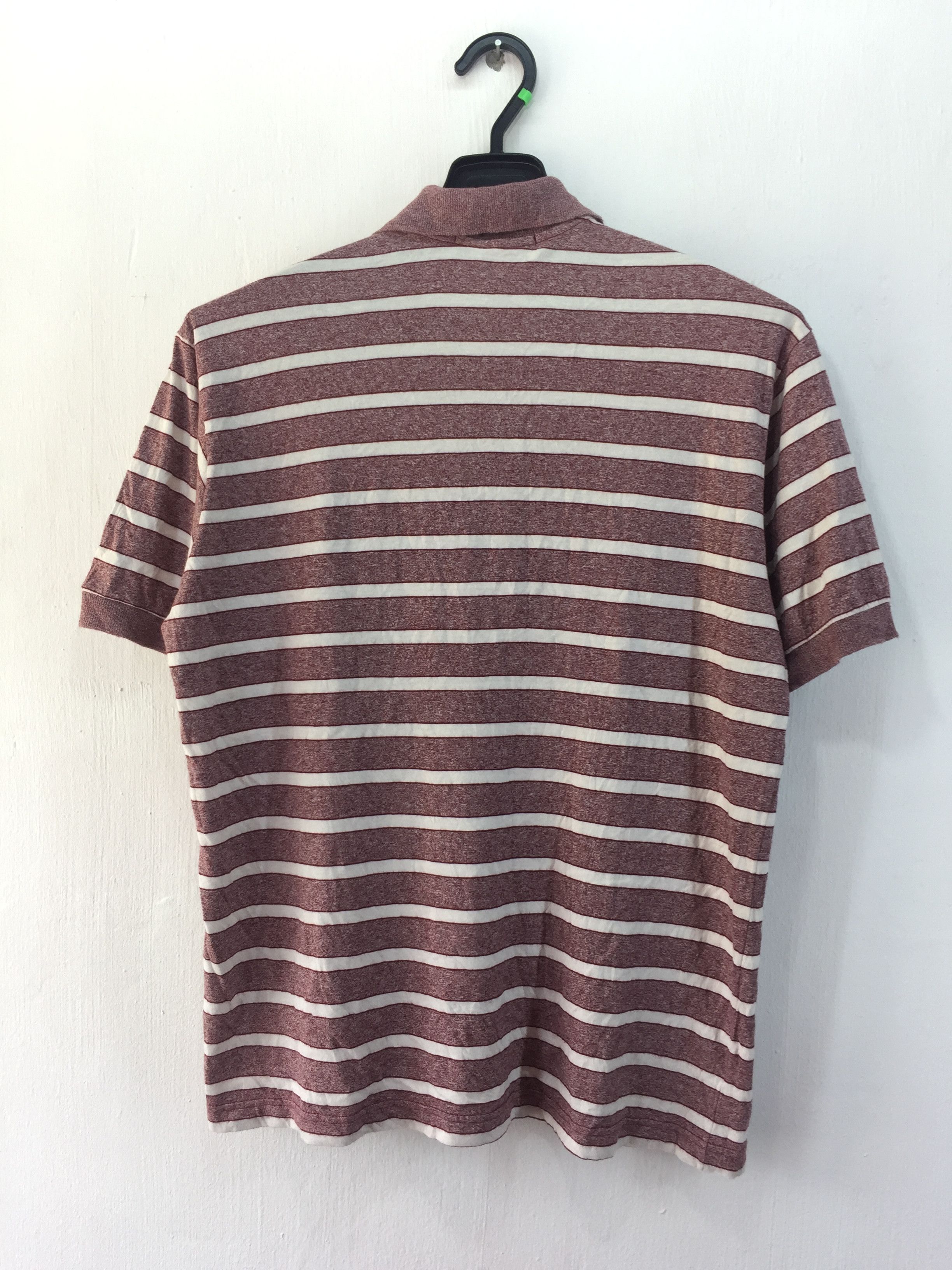 Courreges VINTAGE COURREGES HOMME PARIS POLO STRIPE SHIRT Size US L / EU 52-54 / 3 - 2 Thumbnail