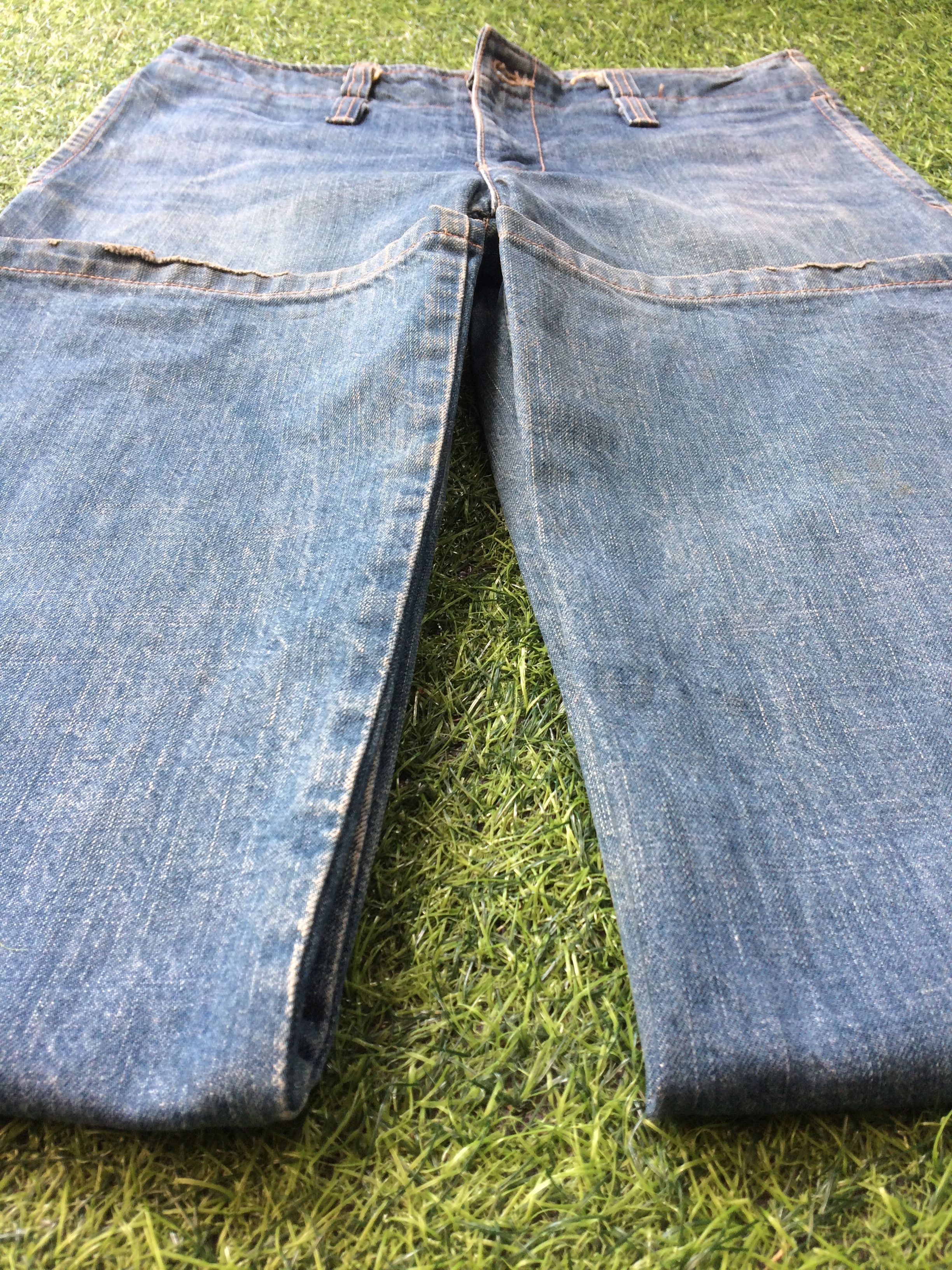 Japanese Brand Japanese Super Wide Leg Bootcut Jeans #D-429 Size 27" / US 4 / IT 40 - 7 Thumbnail