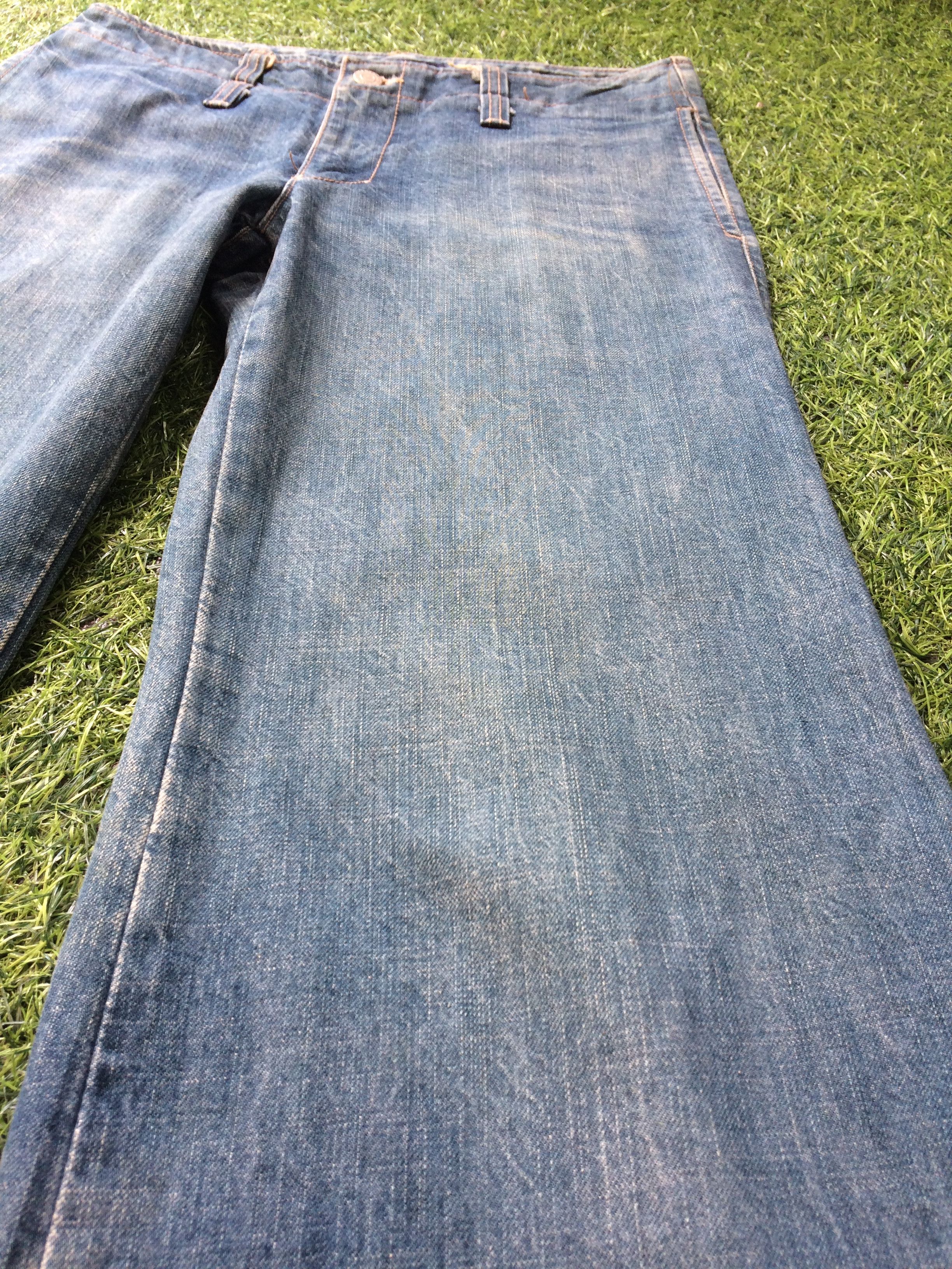 Japanese Brand Japanese Super Wide Leg Bootcut Jeans #D-429 Size 27" / US 4 / IT 40 - 8 Thumbnail