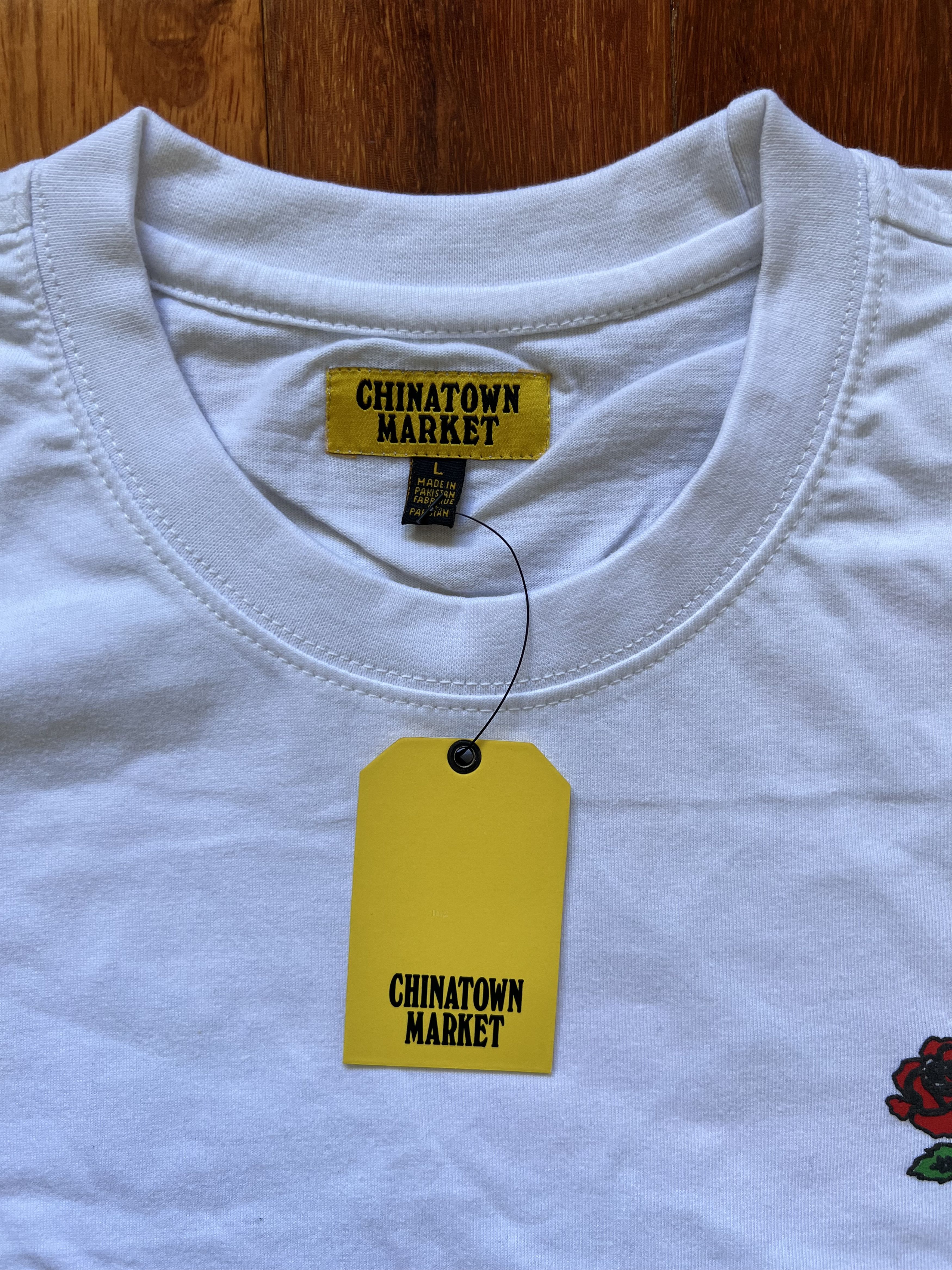 Market 💚 Chinatown Market Thank You Have A Nice Day Rose Tee NEW Size US L / EU 52-54 / 3 - 5 Thumbnail