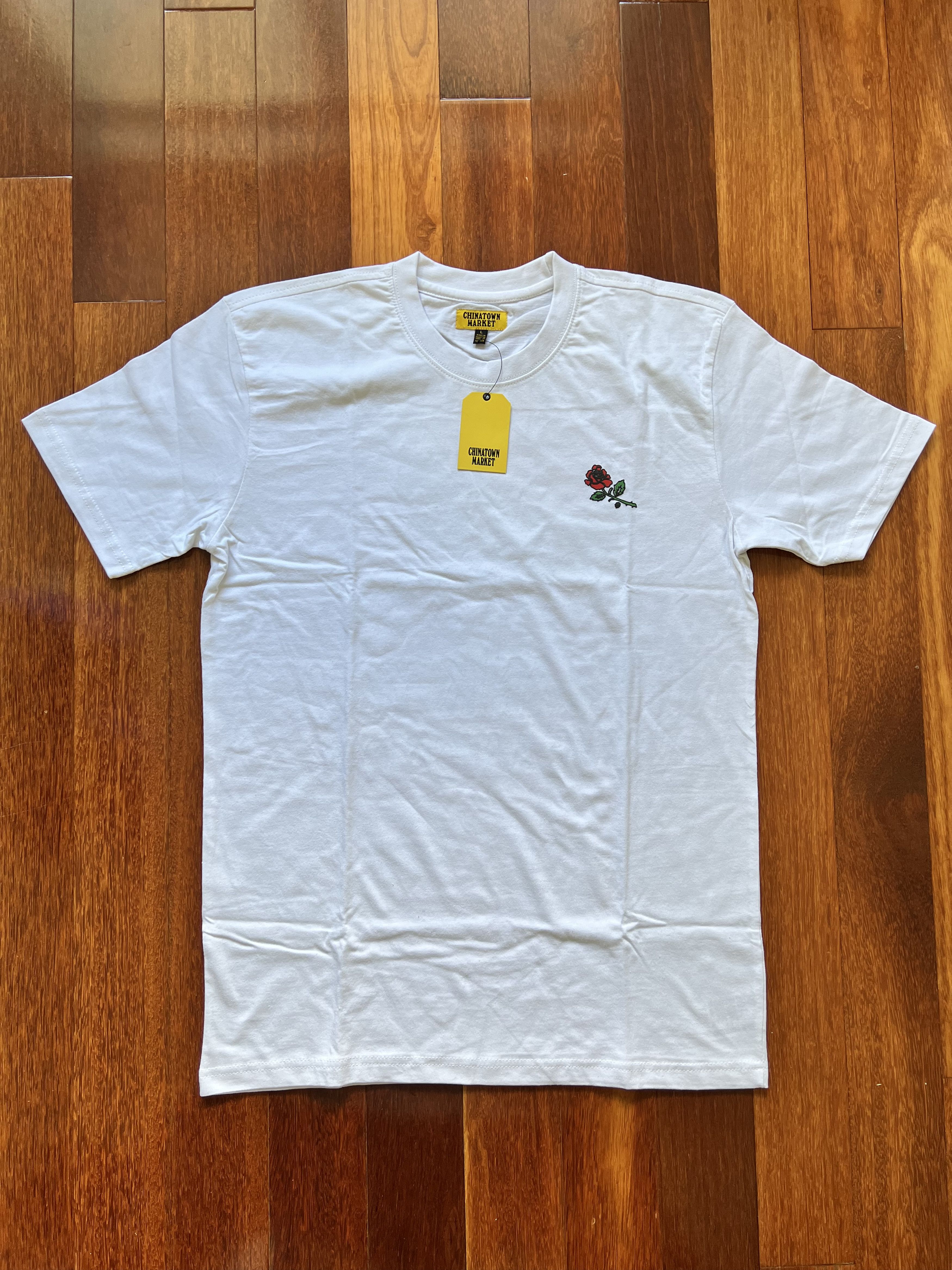 Market 💚 Chinatown Market Thank You Have A Nice Day Rose Tee NEW Size US L / EU 52-54 / 3 - 2 Thumbnail