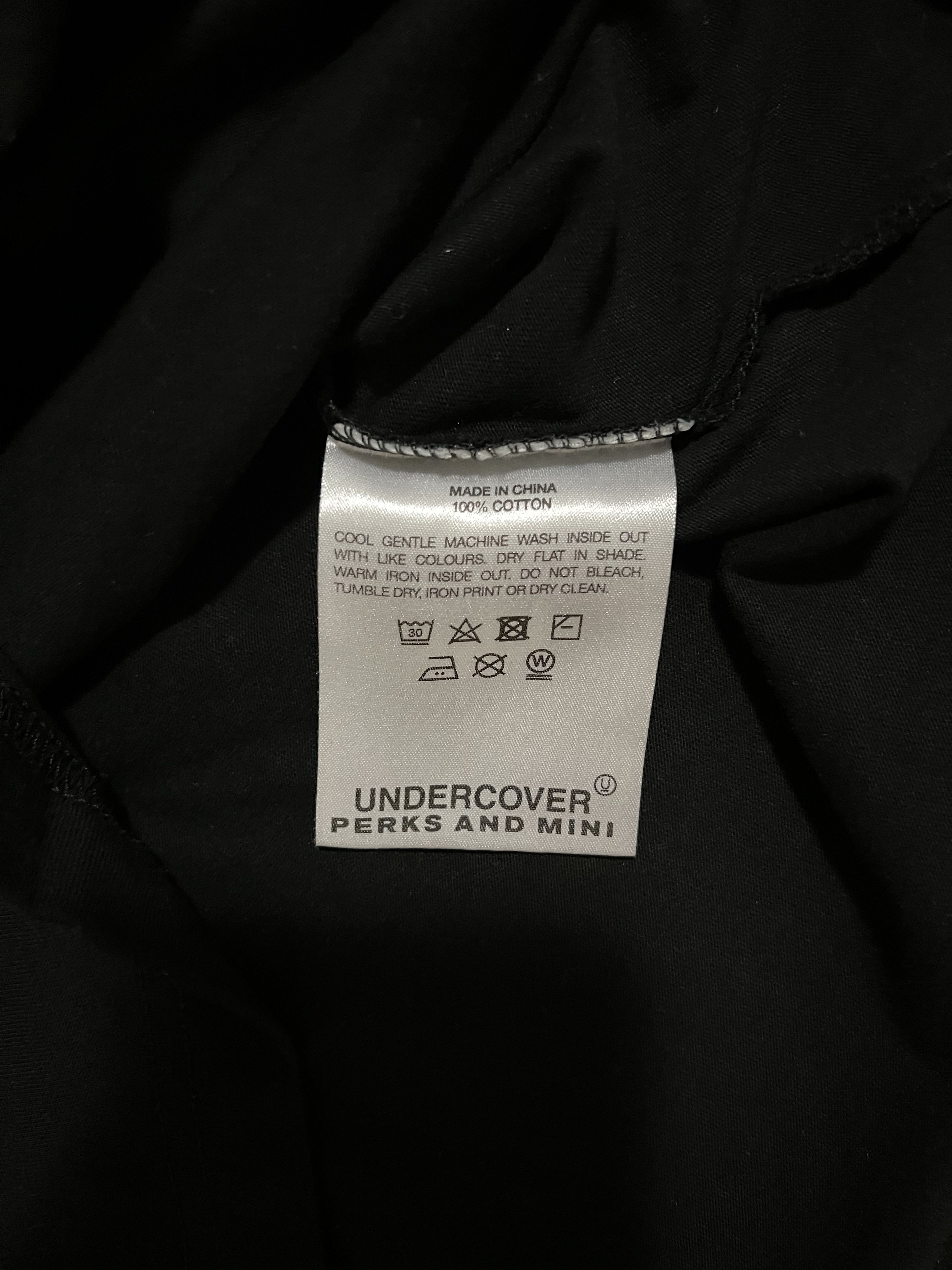 Perks And Mini × Undercover 💚 SS20 Undercover x Perks and Mini Black Skull Tee Large Size US L / EU 52-54 / 3 - 8 Thumbnail