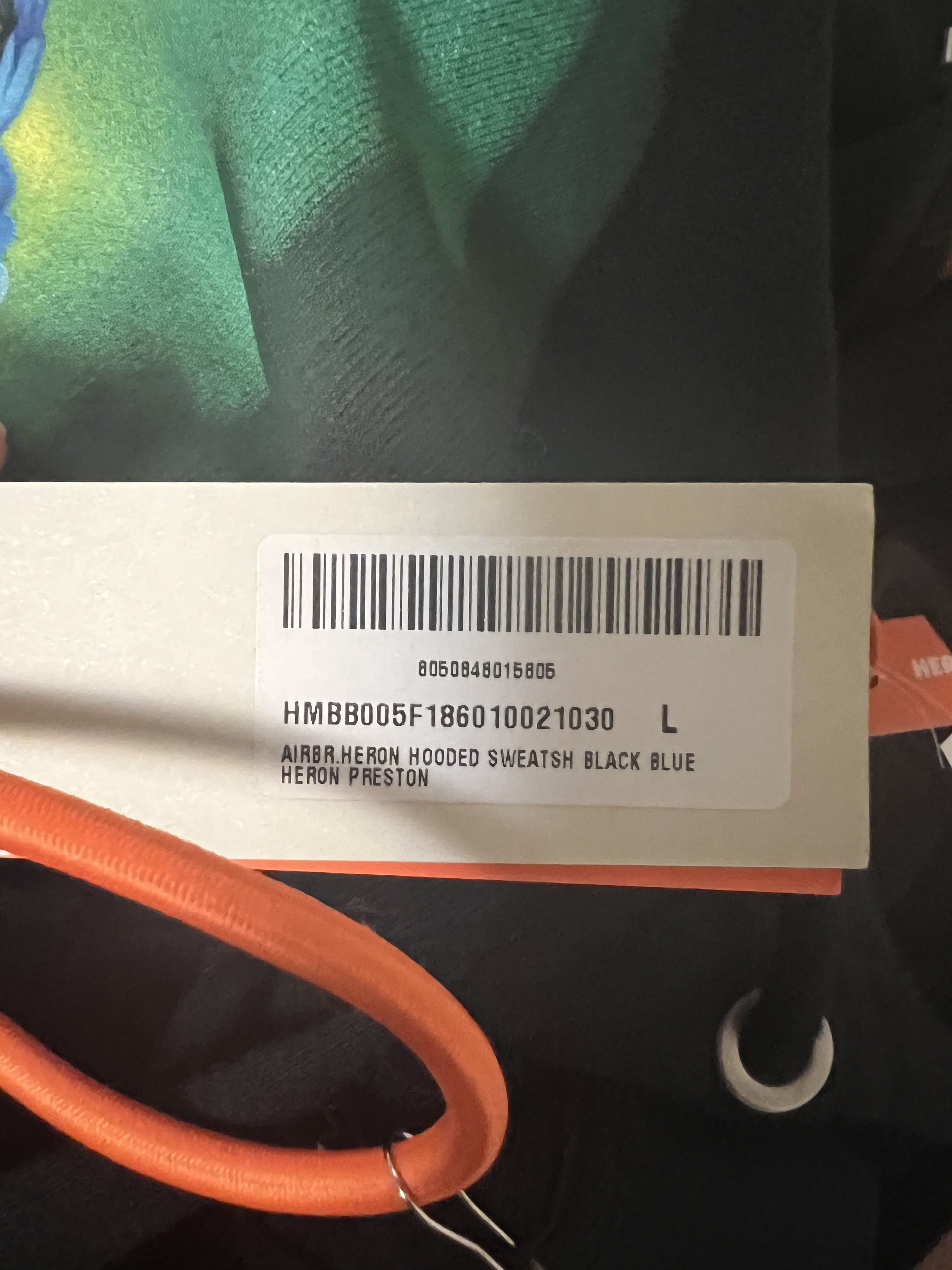Heron Preston 💚 Heron Preston Airbrush Hoodie Black Large NEW Size US L / EU 52-54 / 3 - 11 Thumbnail