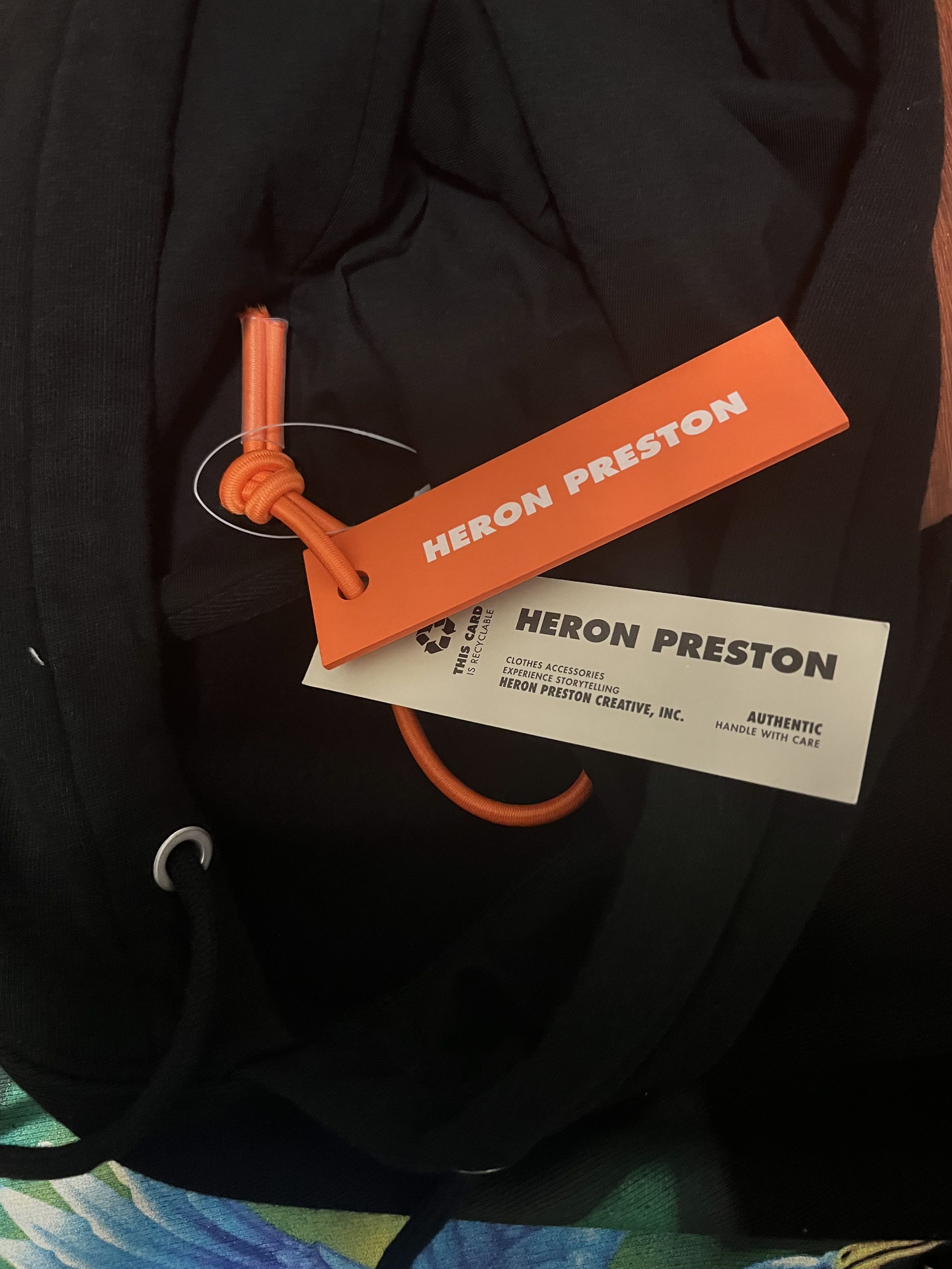 Heron Preston 💚 Heron Preston Airbrush Hoodie Black Large NEW Size US L / EU 52-54 / 3 - 10 Thumbnail
