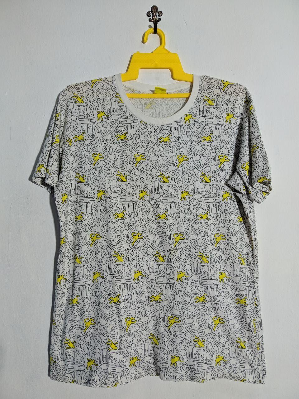 Keith Haring × Vintage Keith Haring full print T-Shirt Rare Design Size US XL / EU 56 / 4 - 1 Thumbnail